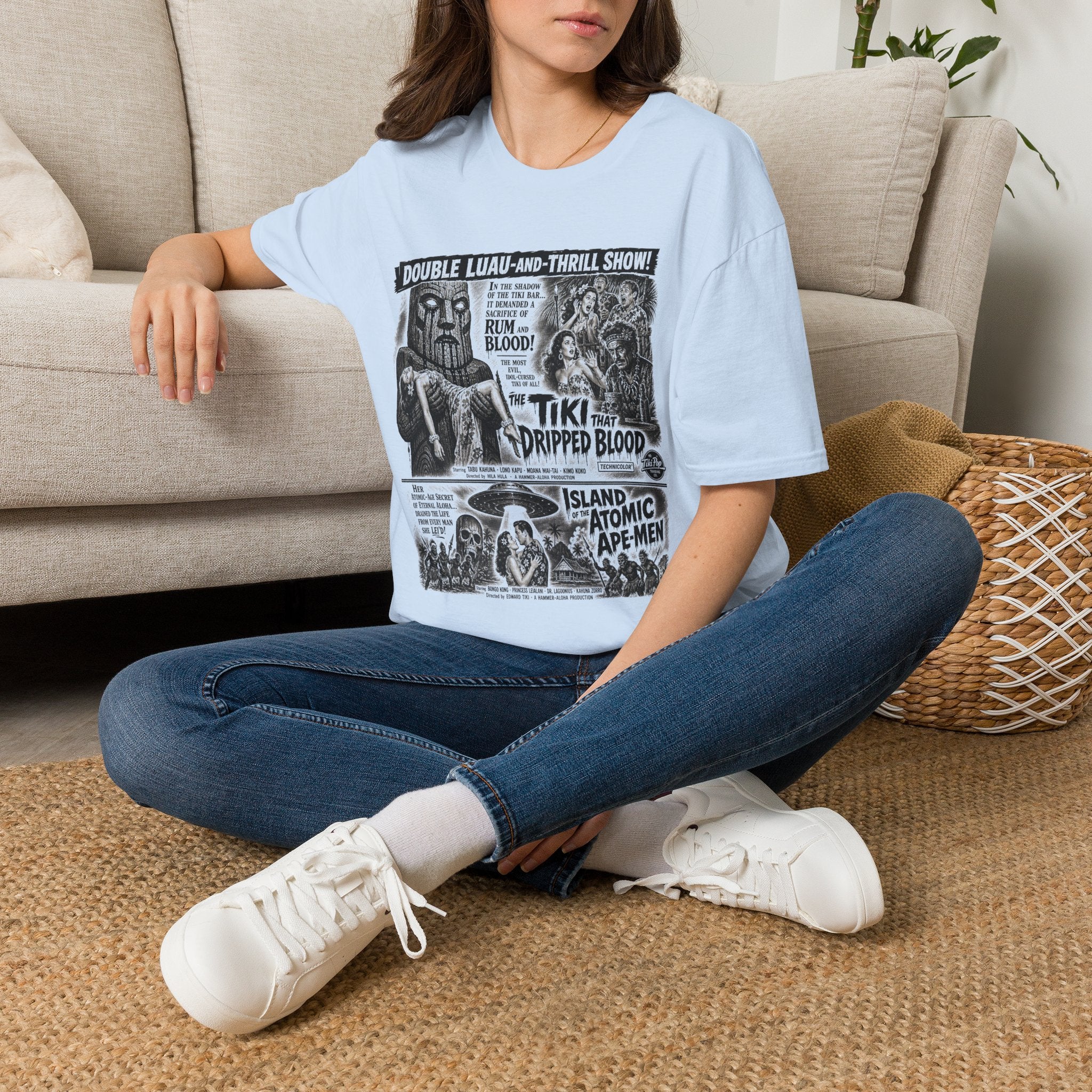 Tiki Dripped Blood Tee