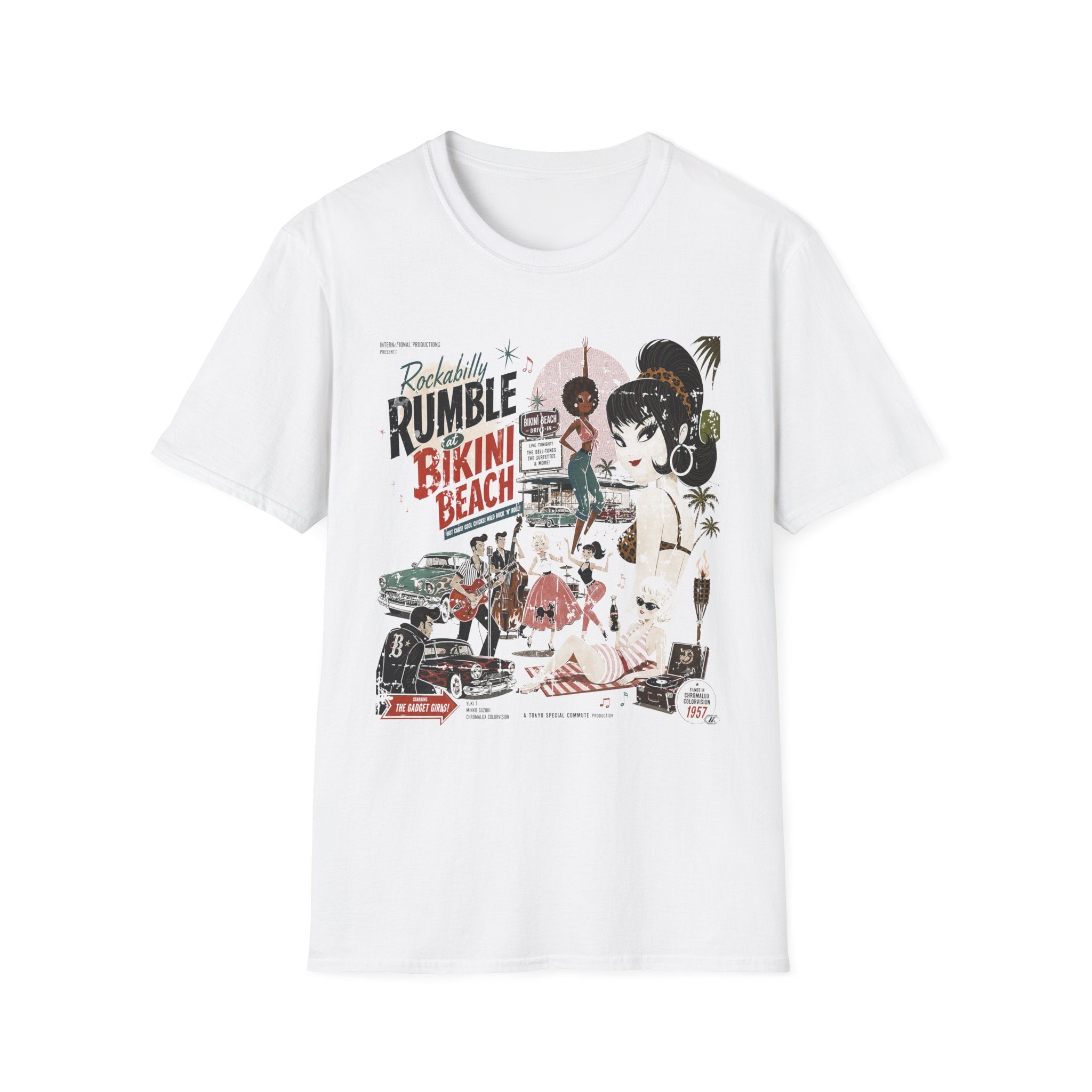 Rumble at Bikini Beach Tee