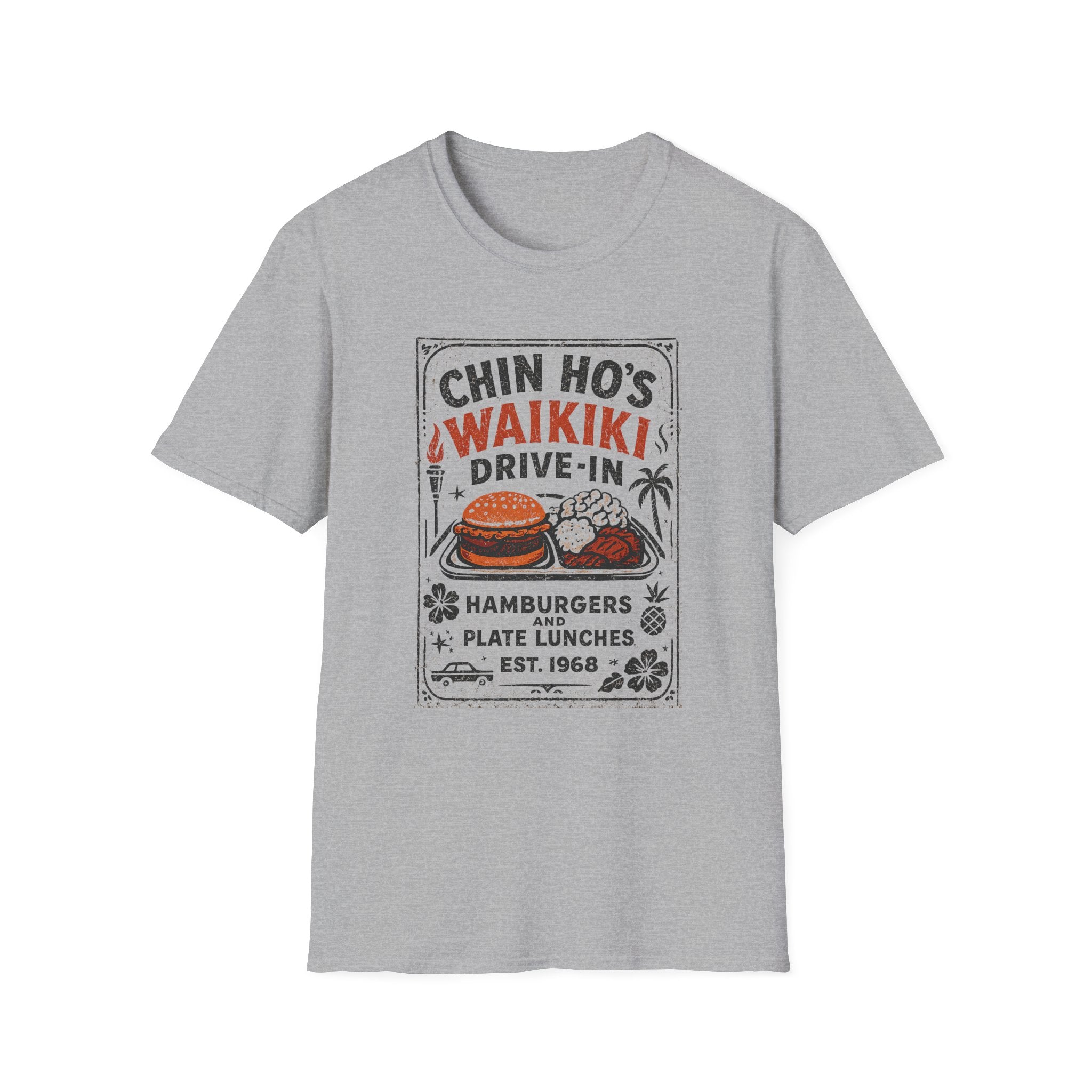 Chin Ho Waikiki Drive In Hamburgers Plate Lunches