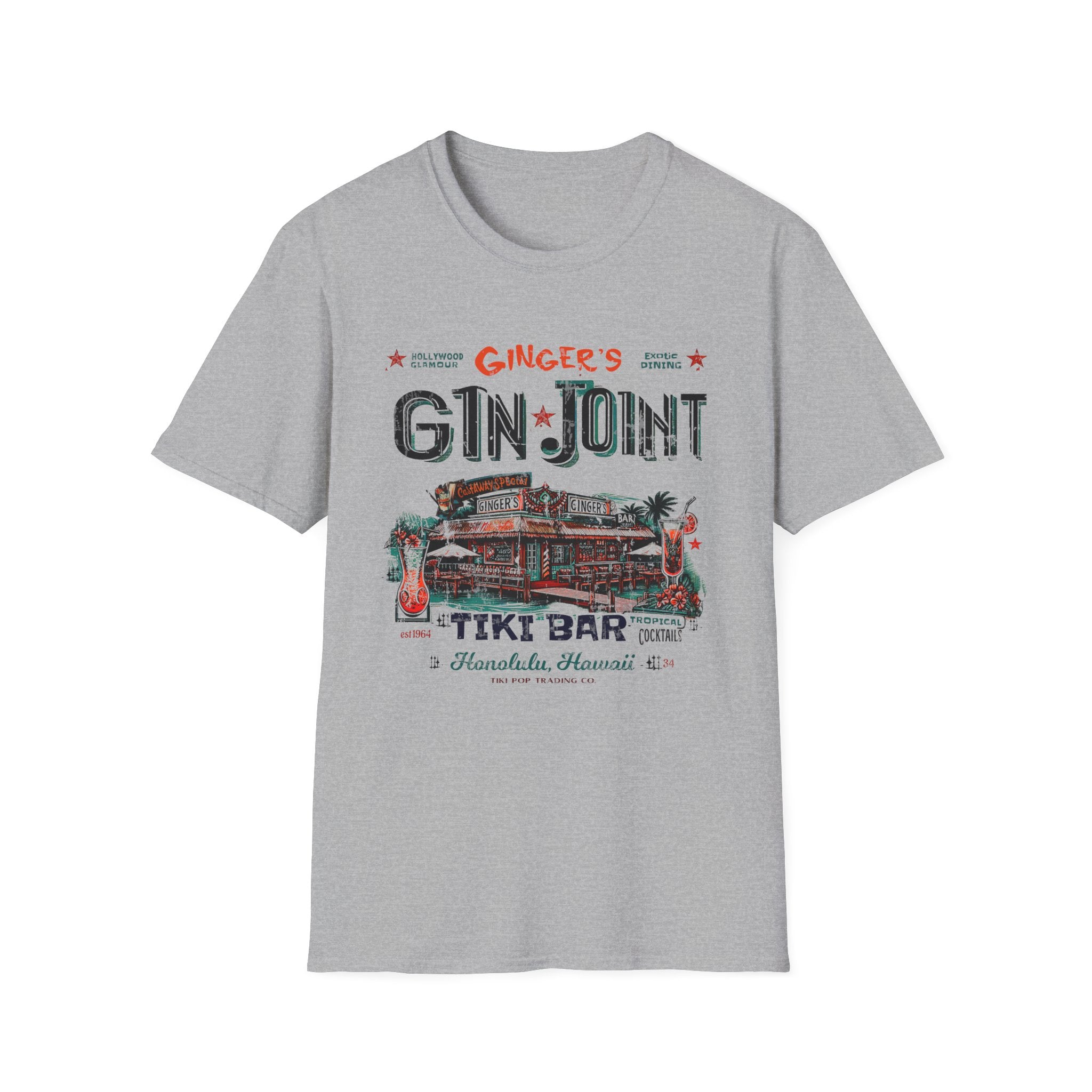 Gingers Gin Joint Tiki Bar Honolulu Hawaii