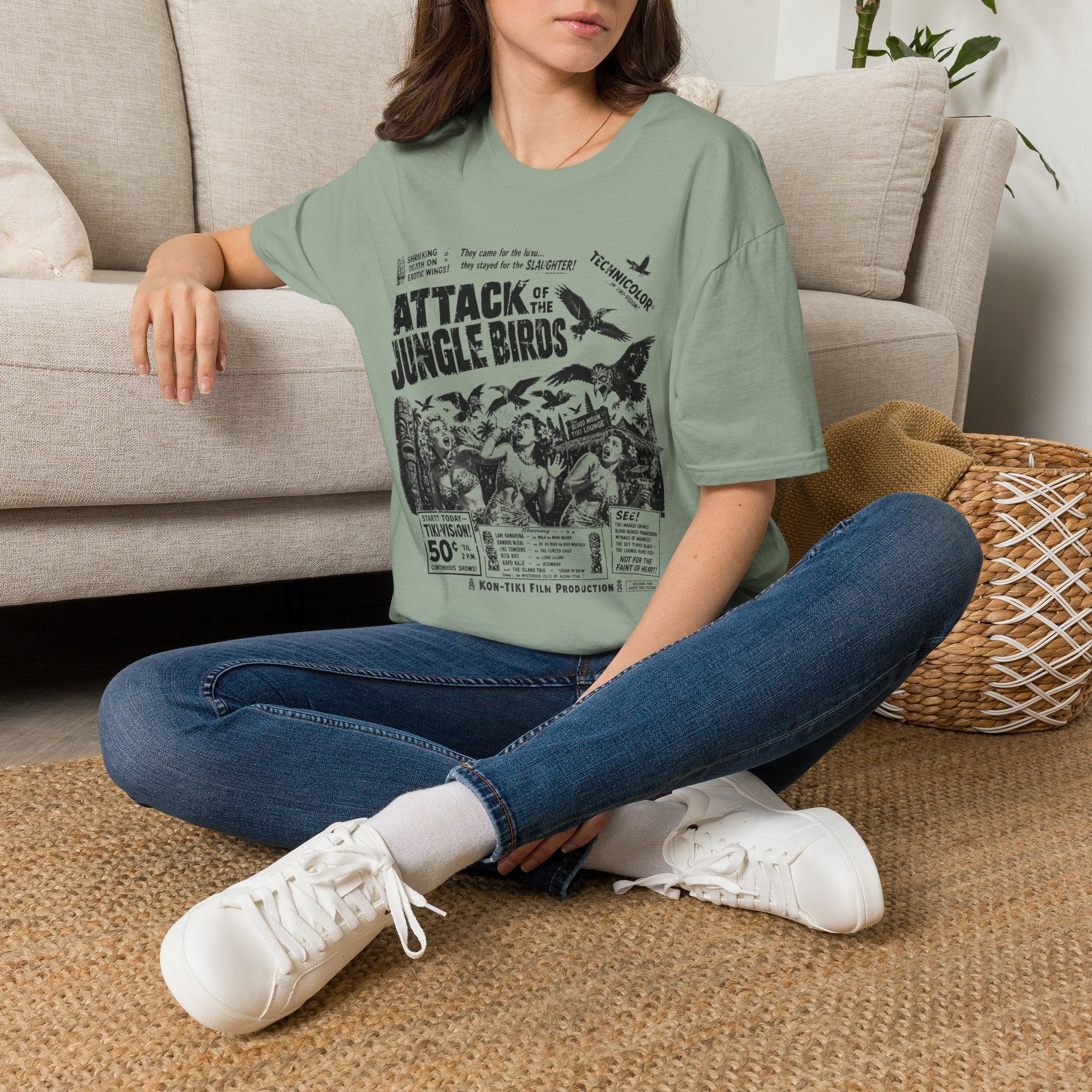 Attack of the Jungle Birds Tee