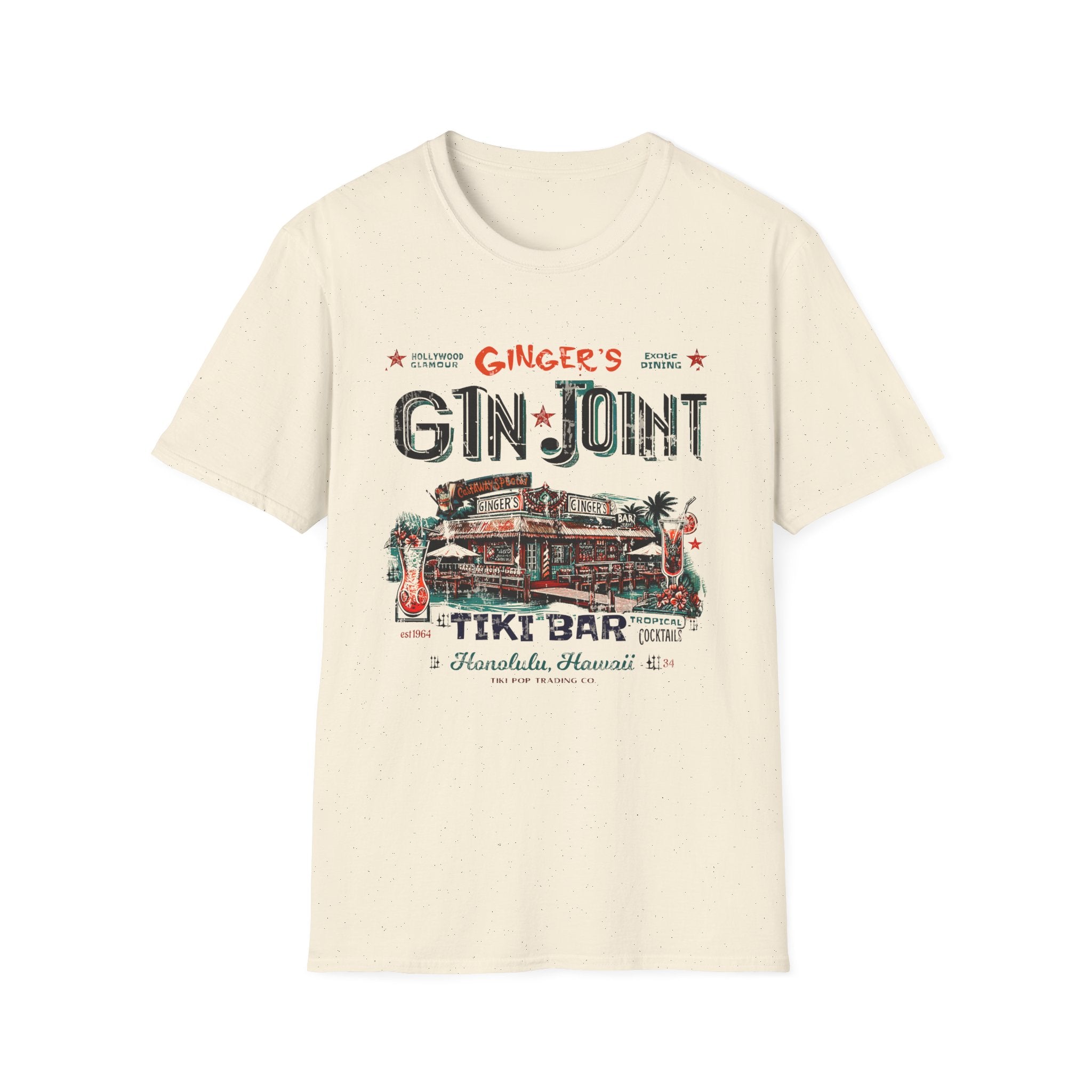 Gingers Gin Joint Tiki Bar Honolulu Hawaii