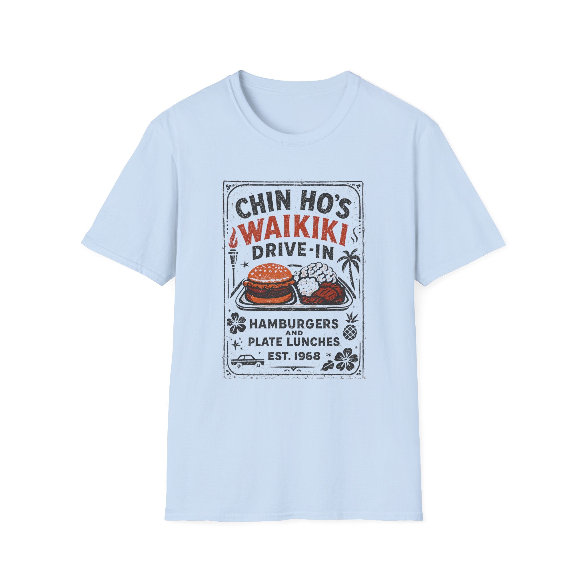 Chin Ho Waikiki Drive In Hamburgers Plate Lunches