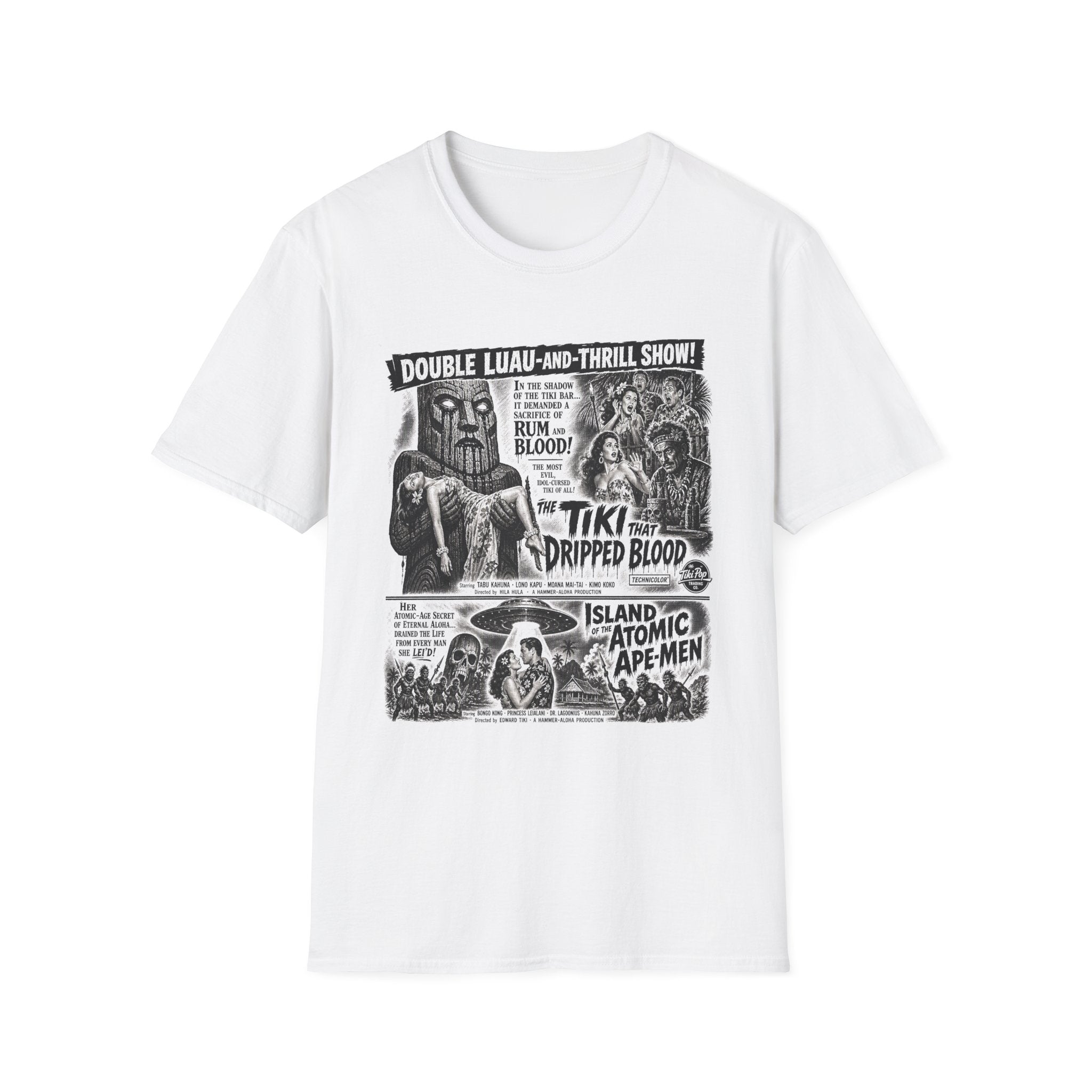 Tiki Dripped Blood Tee