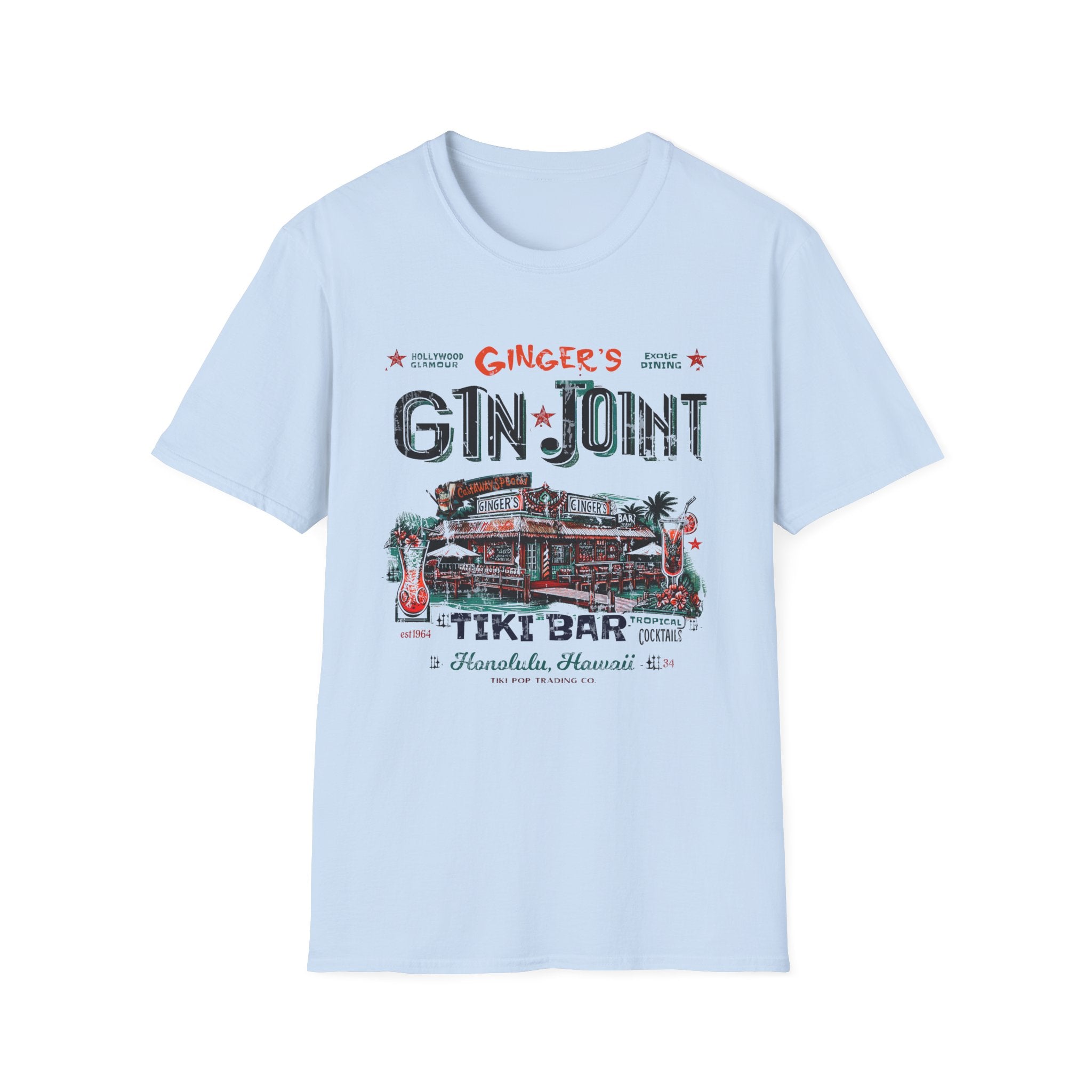 Gingers Gin Joint Tiki Bar Honolulu Hawaii