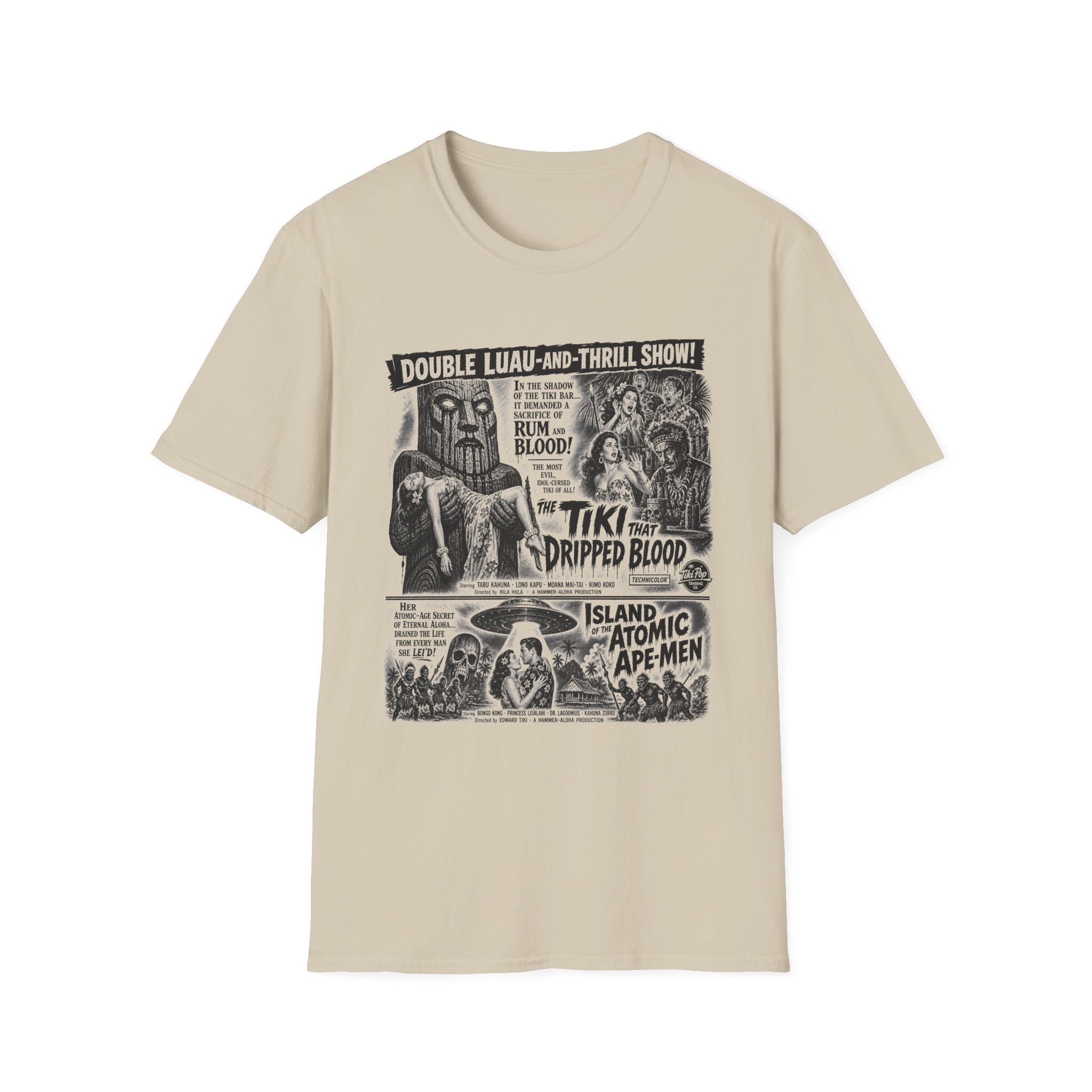Tiki Dripped Blood Tee
