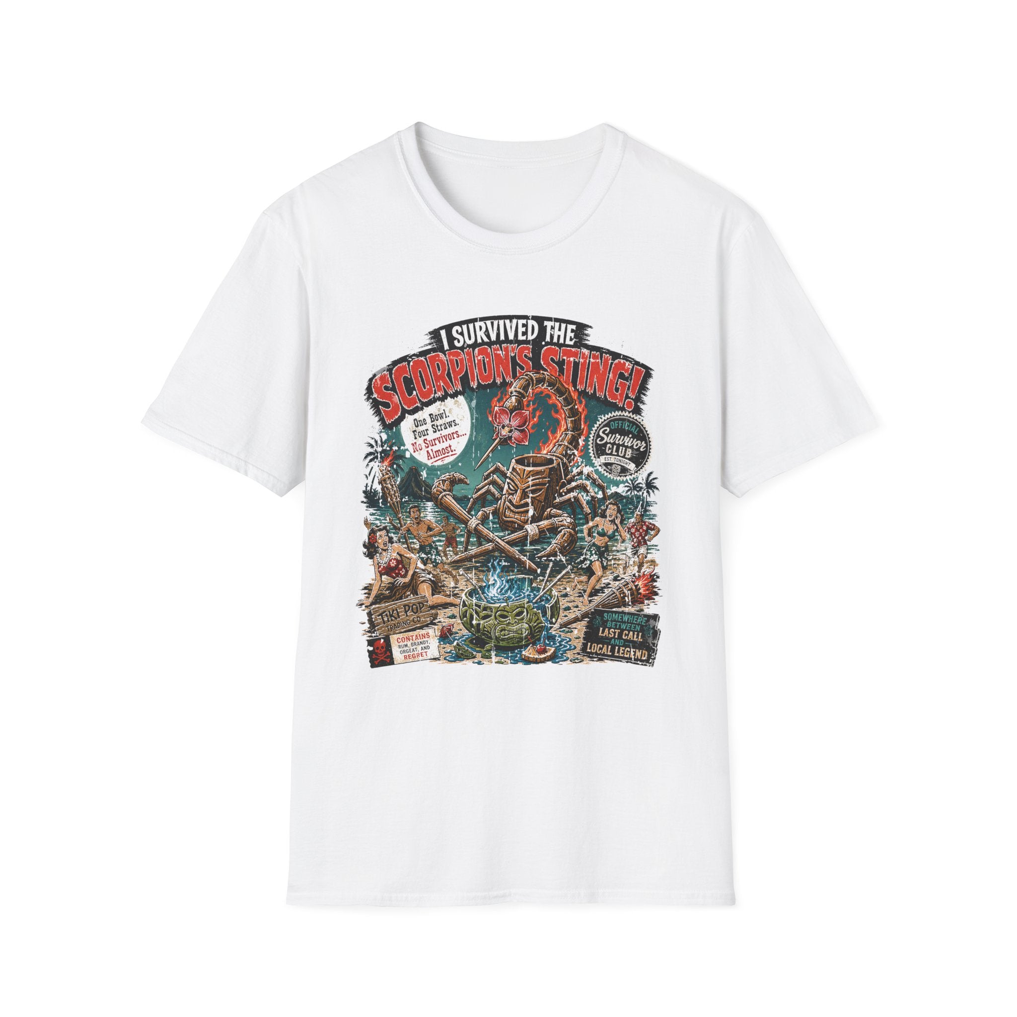 I Survived Scorpion Sting Tee