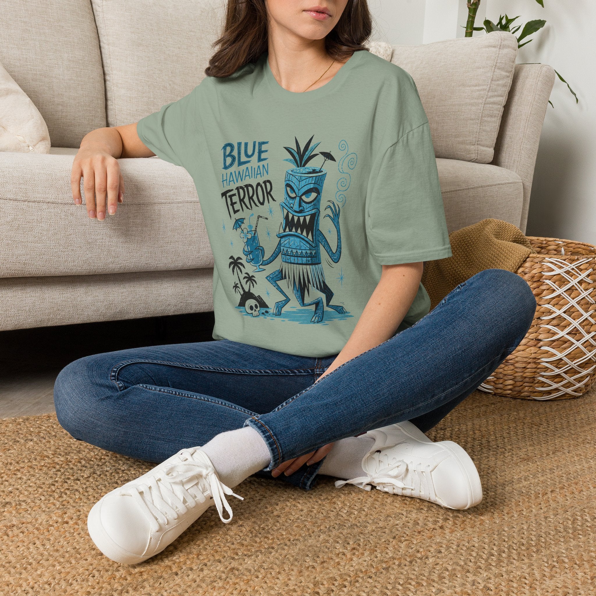 Blue Hawaiian Terror T-Shirt