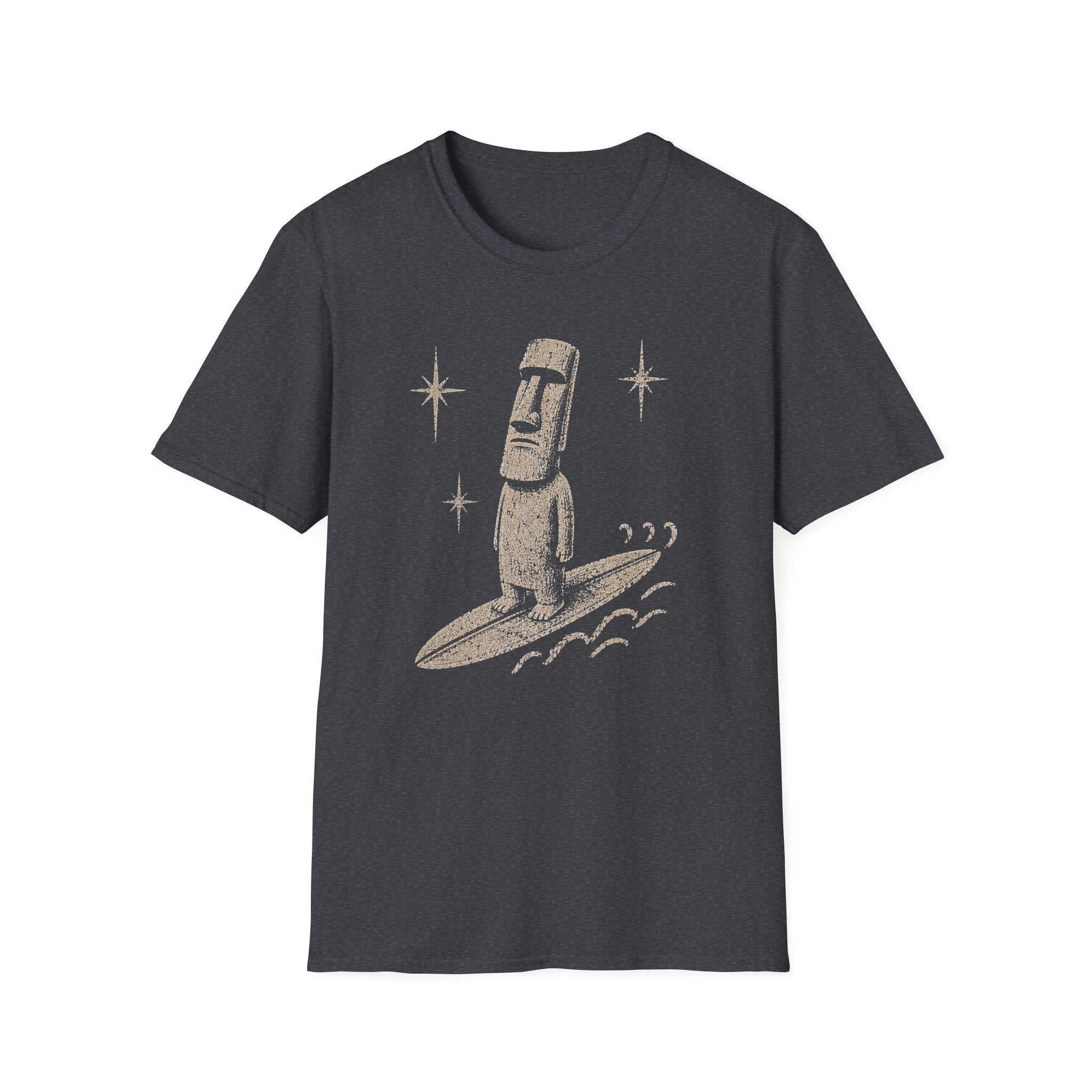 Cosmic Moai Tiki Surfer