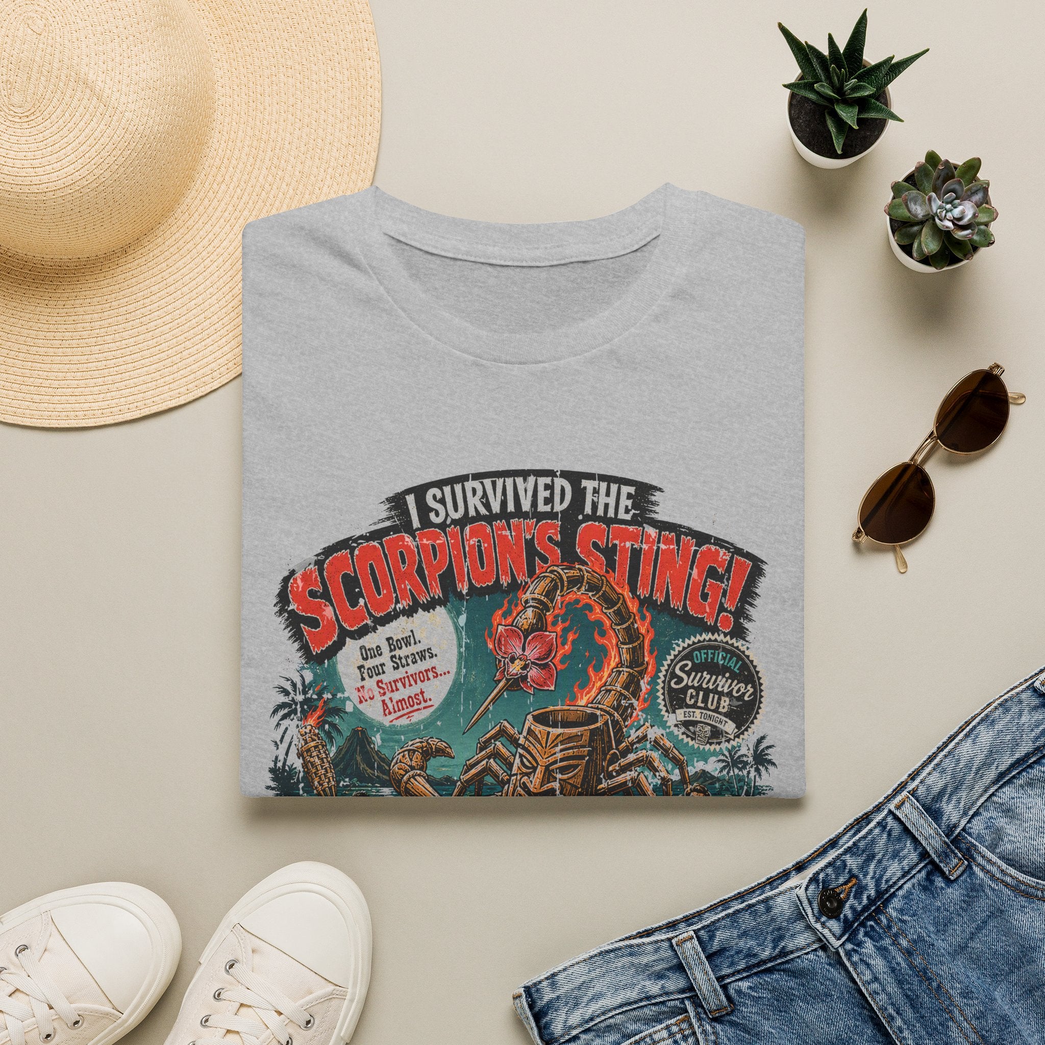 I Survived Scorpion Sting Tee