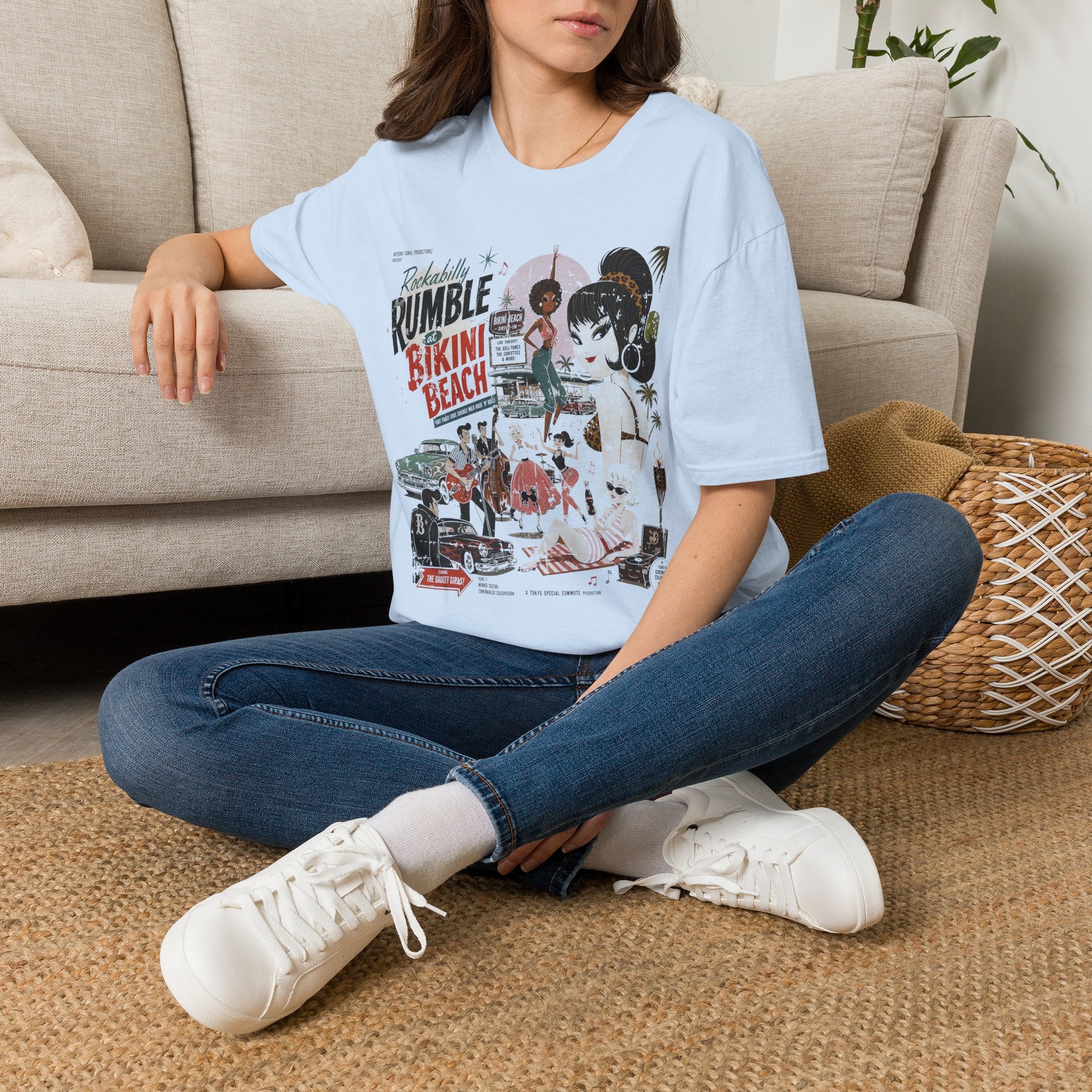 Rumble at Bikini Beach Tee
