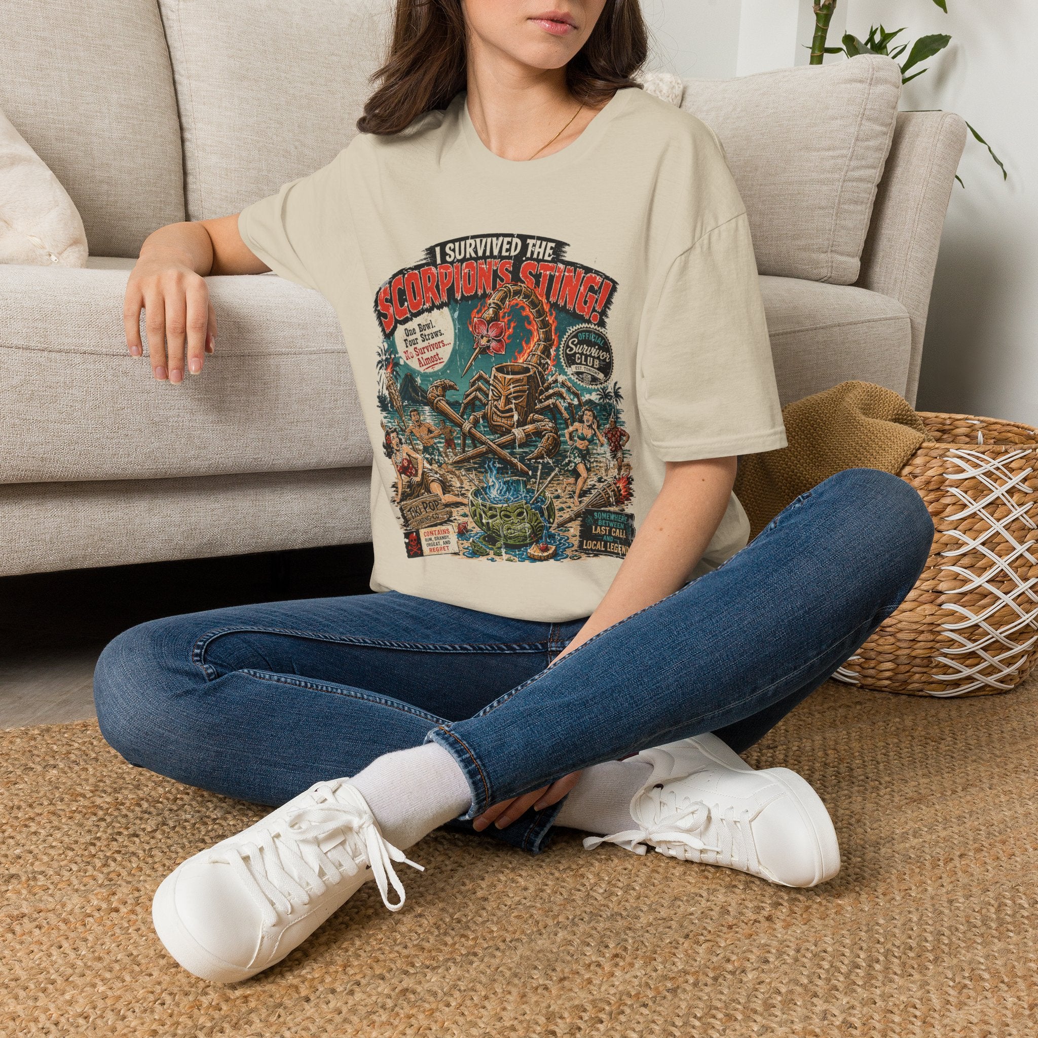 I Survived Scorpion Sting Tee