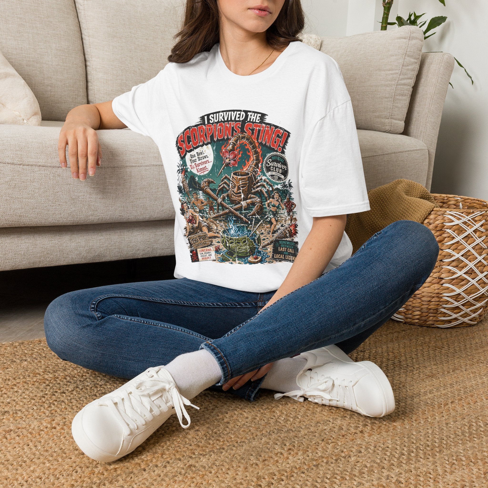 I Survived Scorpion Sting Tee
