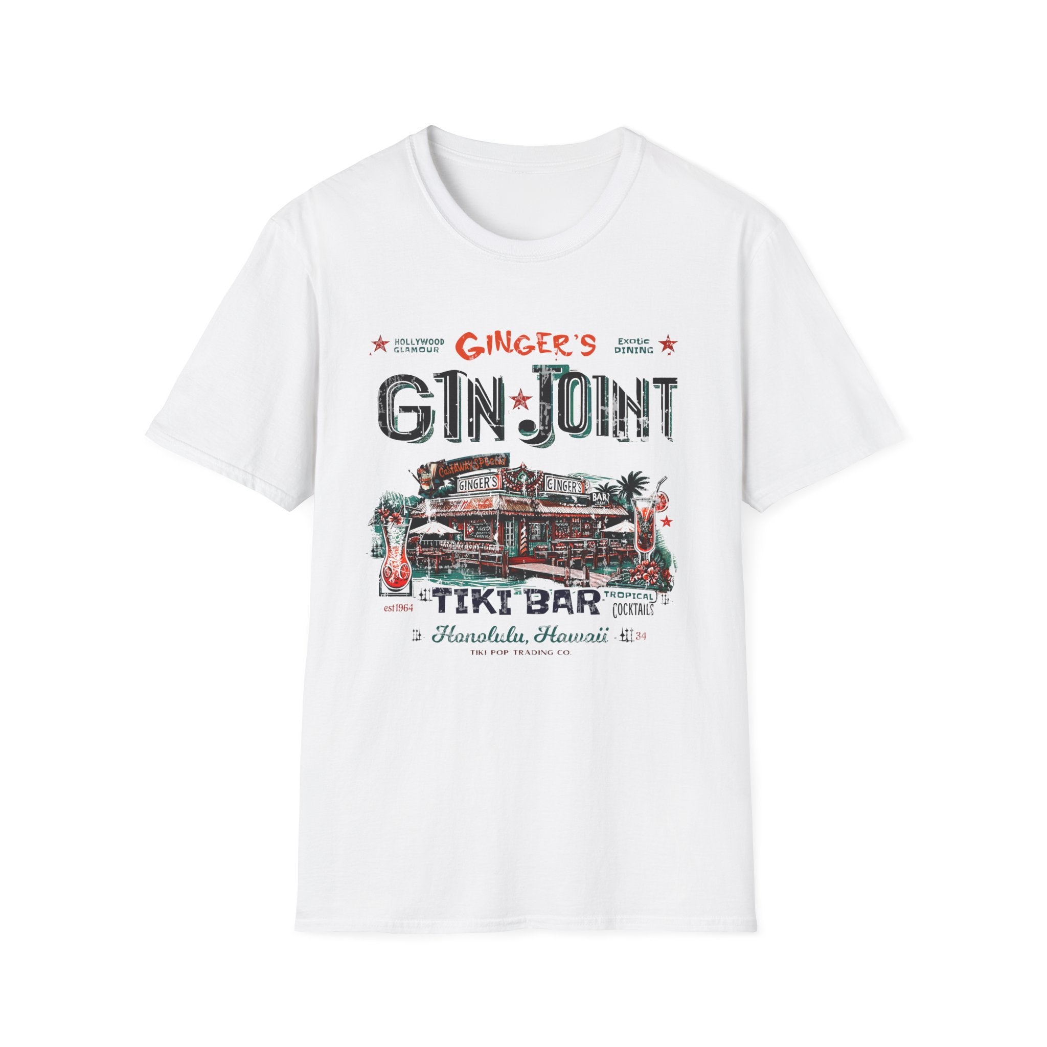 Gingers Gin Joint Tiki Bar Honolulu Hawaii