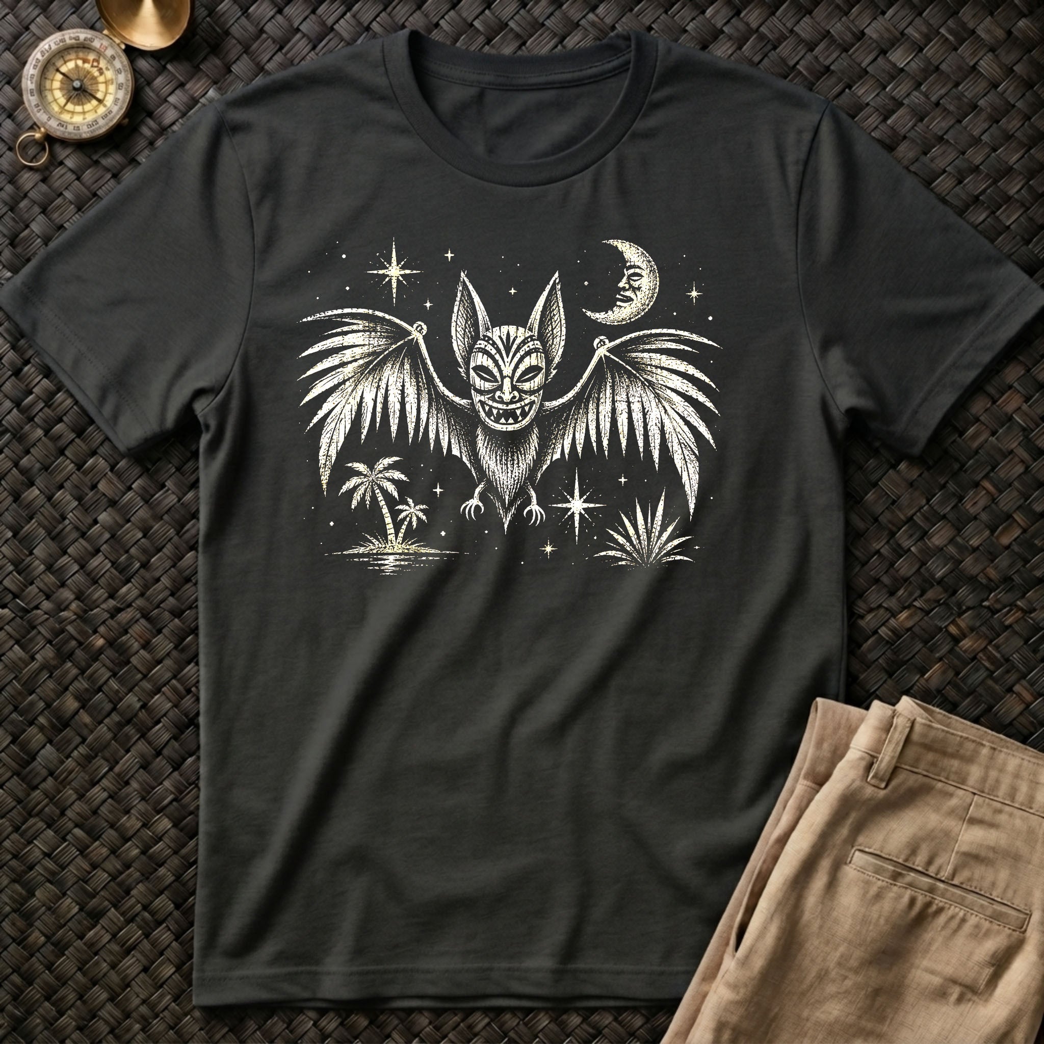 Cosmic Tiki Bat T-Shirt