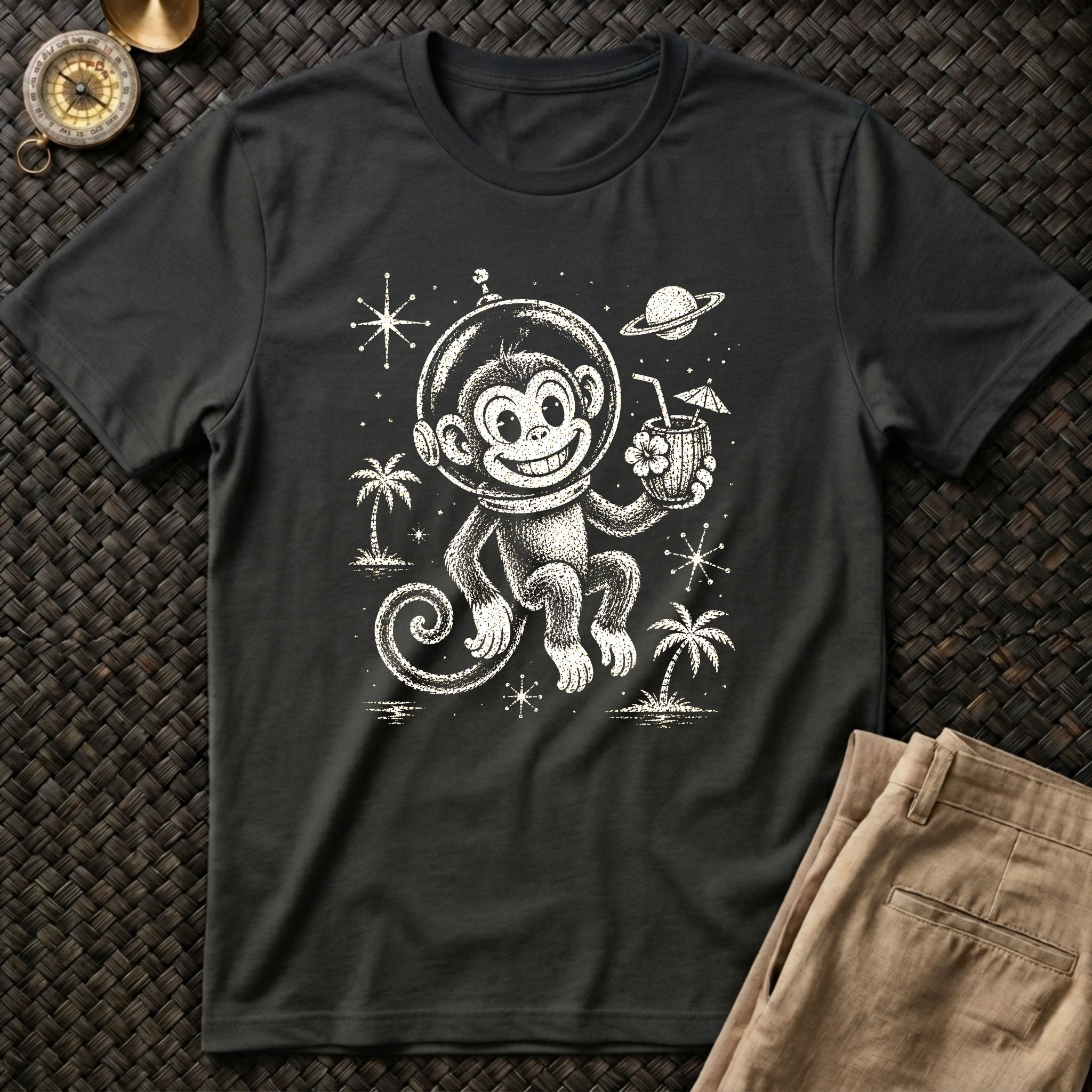 Cosmic Tiki Monkey T-Shirt
