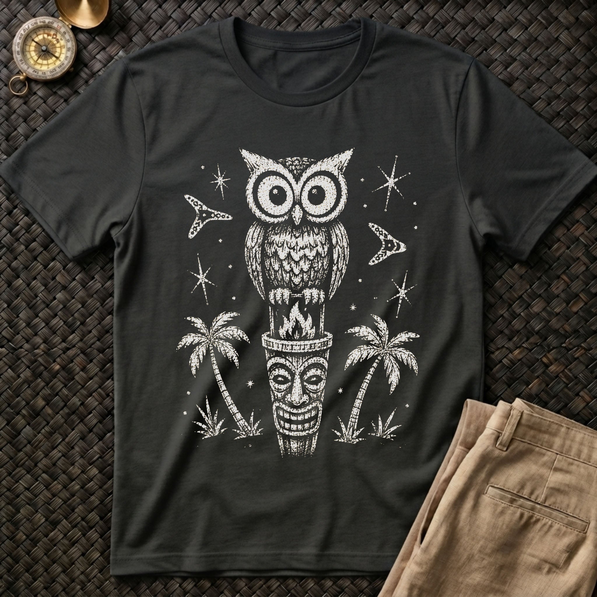 Tiki Owl T-Shirt