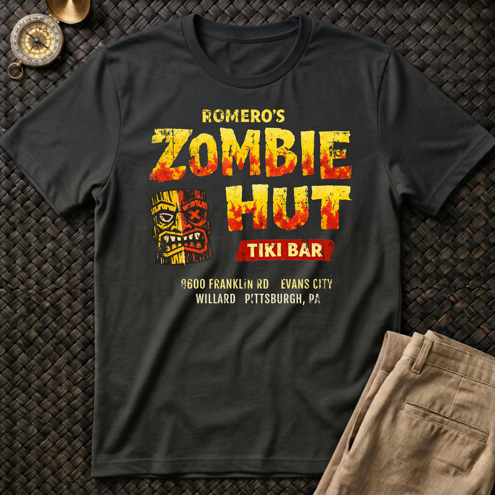 Romeros Zombie Hut T-Shirt