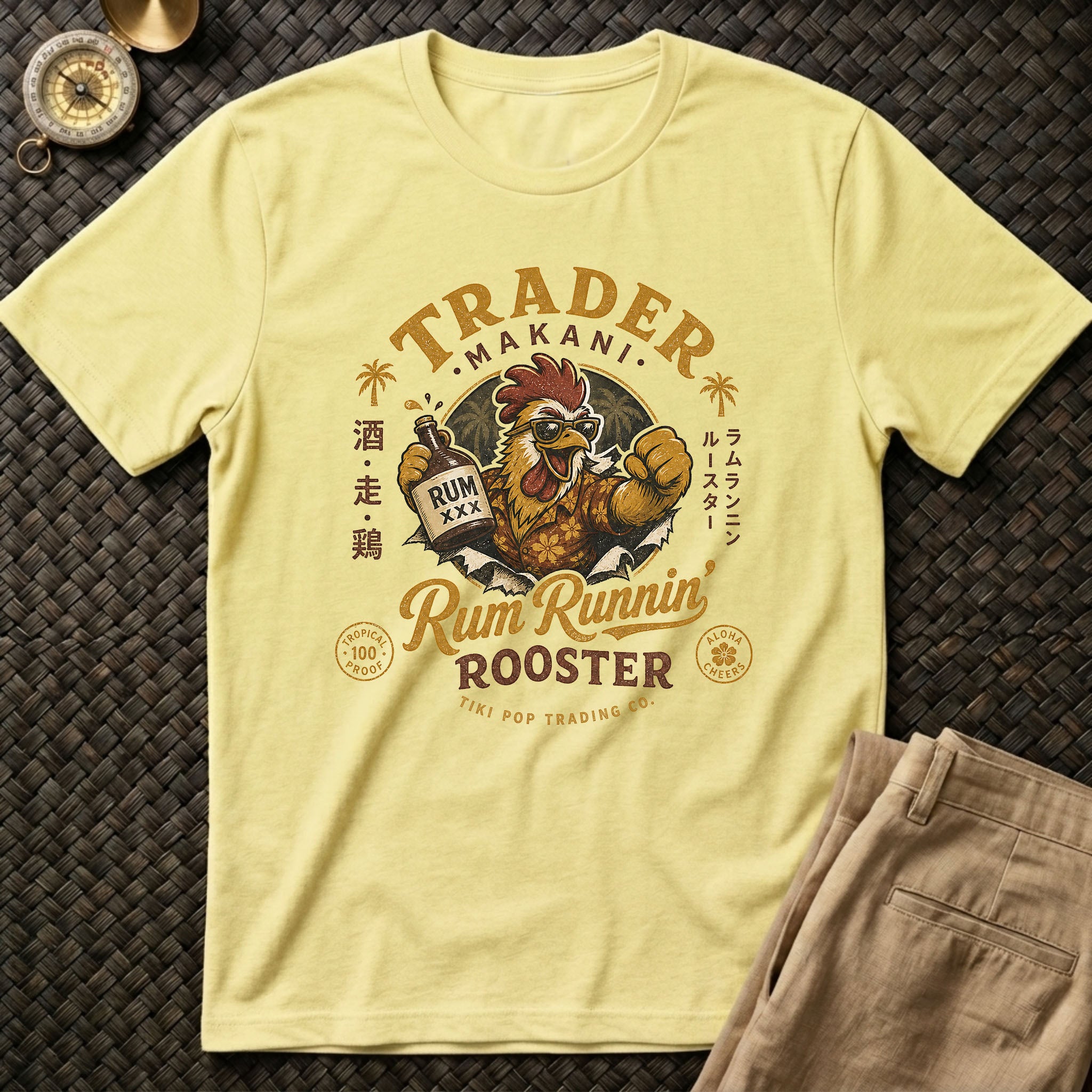 Rum Runnin' Rooster T-Shirt