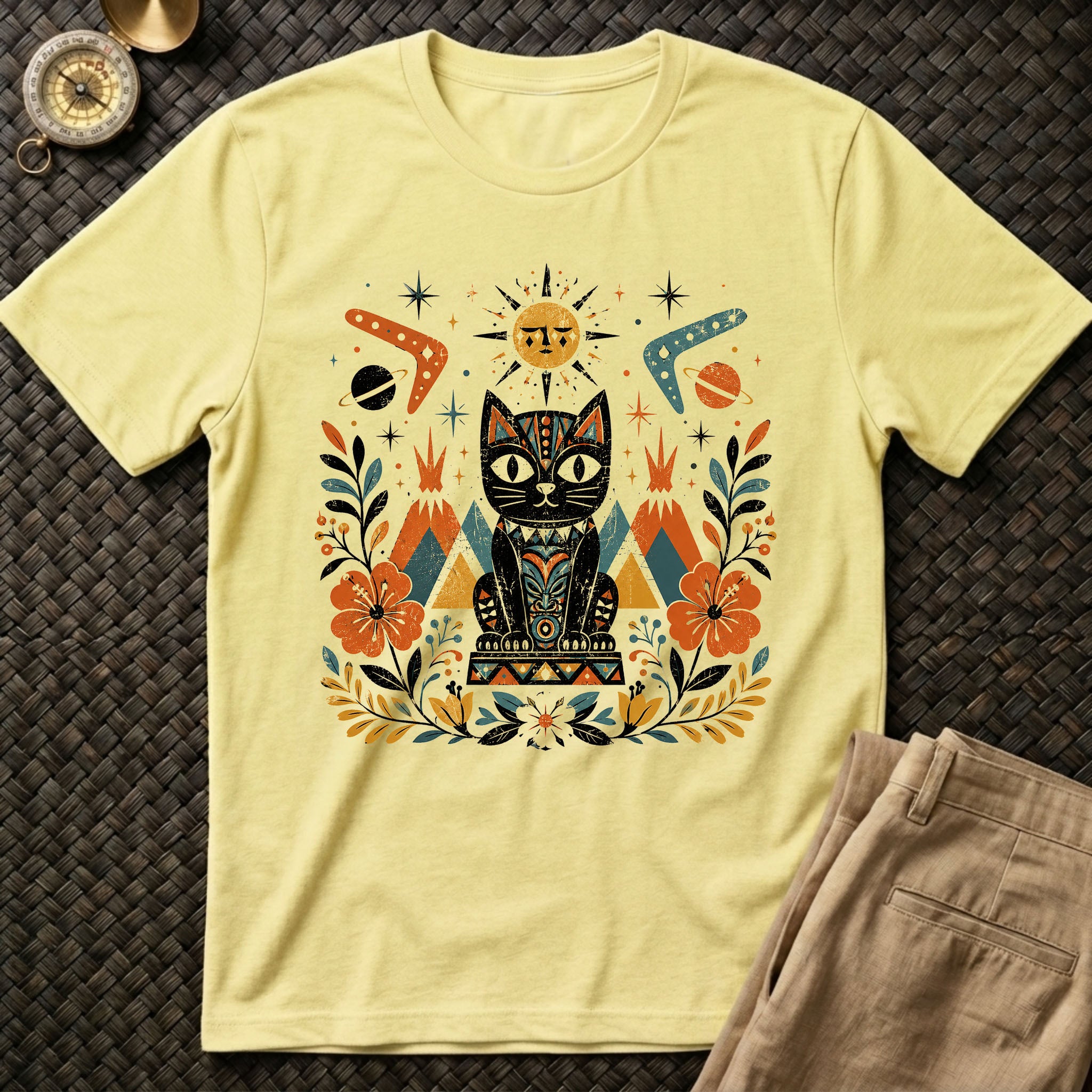 Tiki Cat T-Shirt