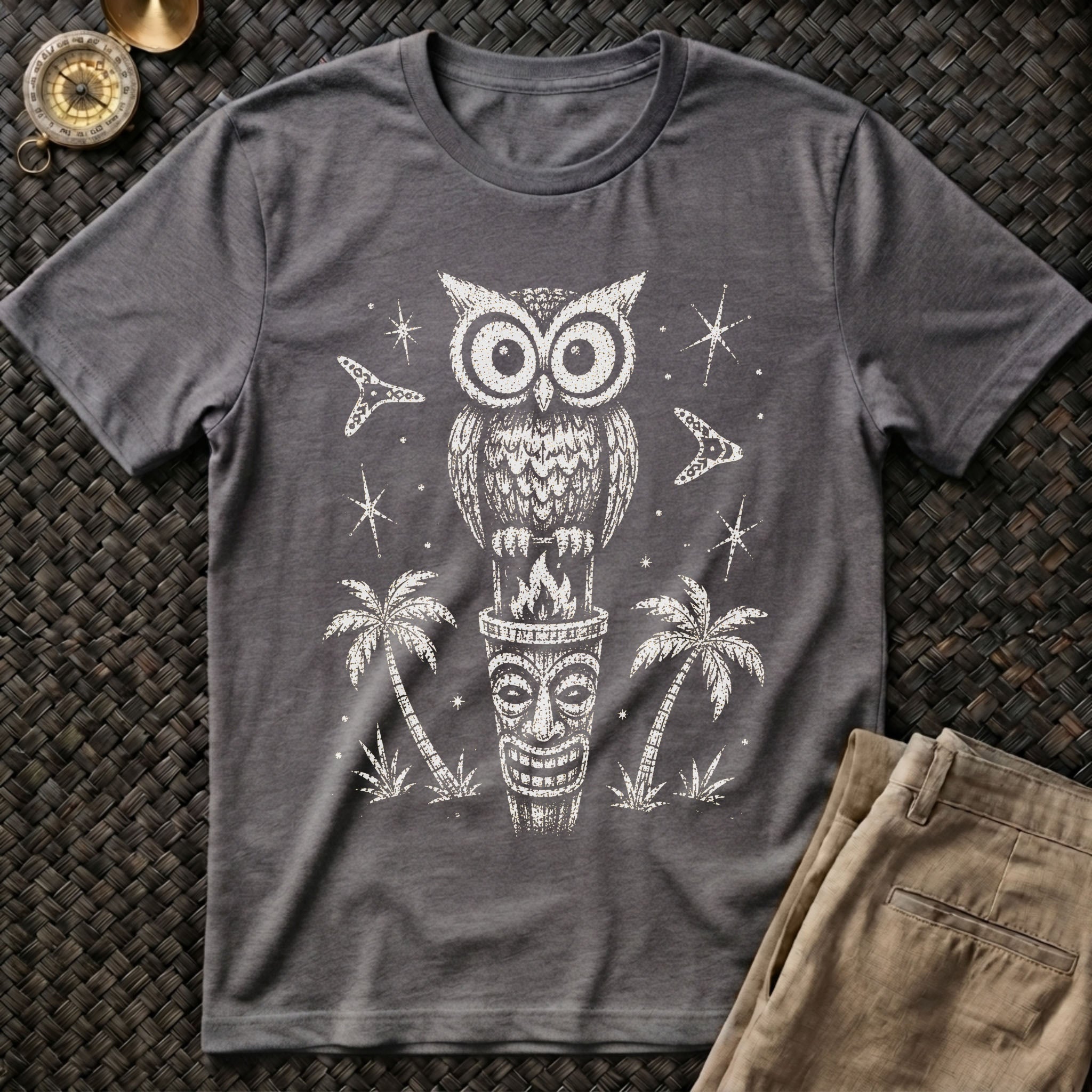 Tiki Owl T-Shirt