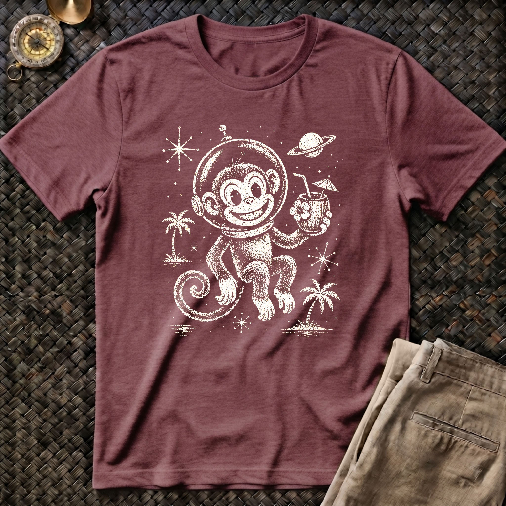 Cosmic Tiki Monkey T-Shirt