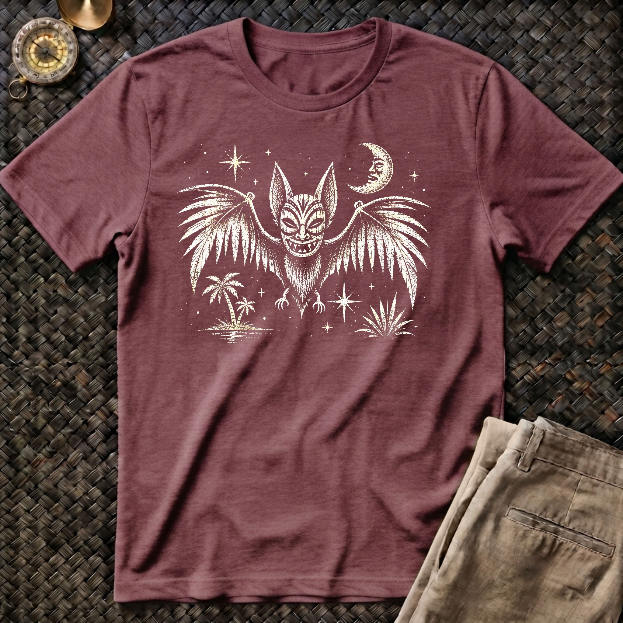 Cosmic Tiki Bat T-Shirt