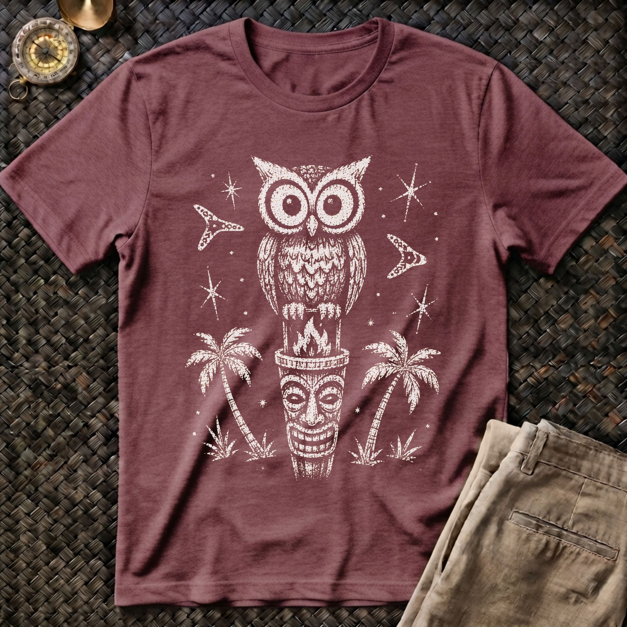 Tiki Owl T-Shirt