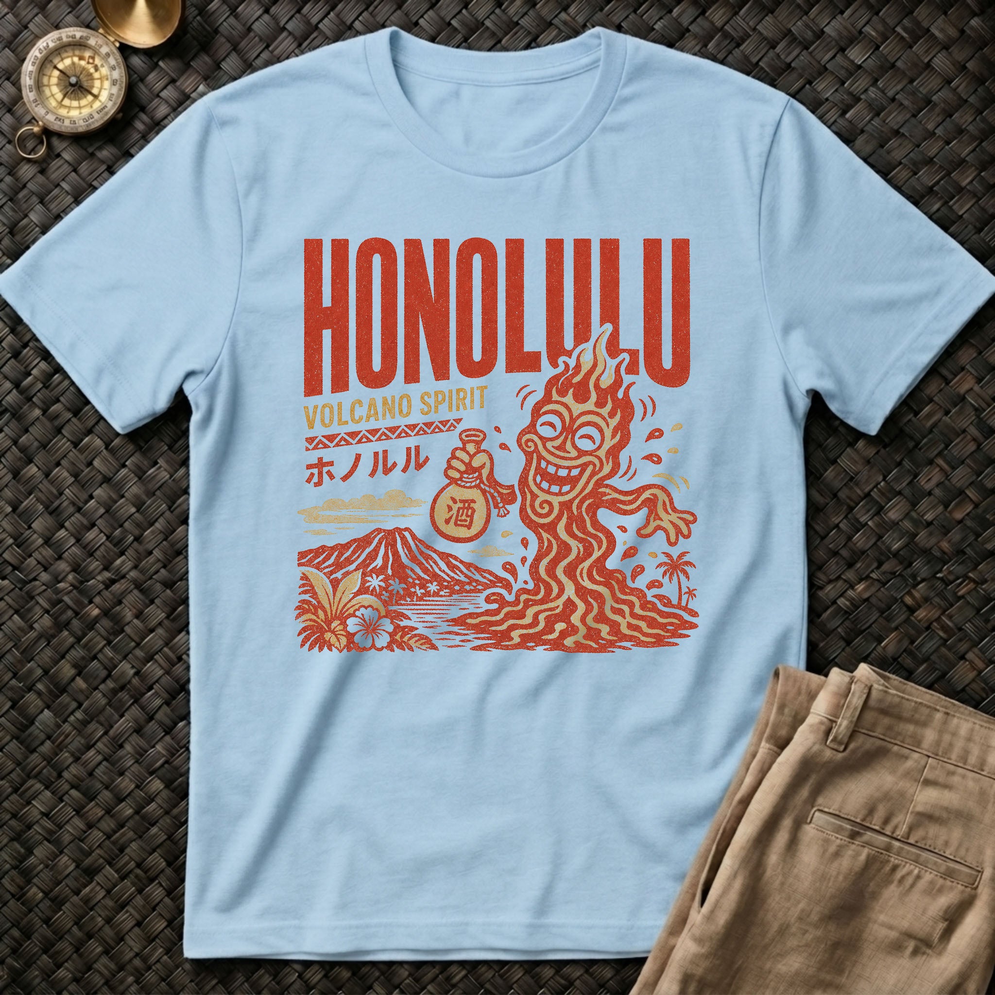 Honolulu Volcano Spirit T-Shirt