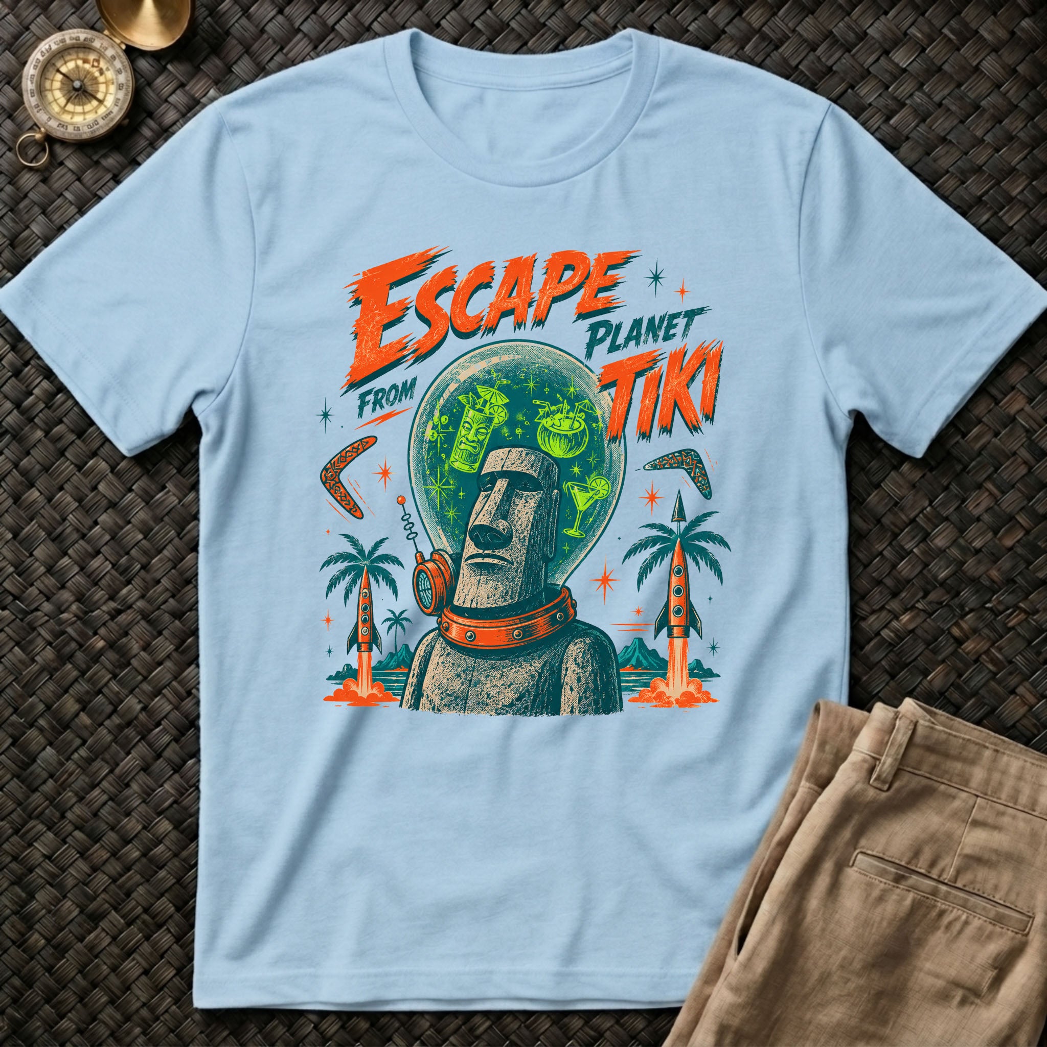 Escape from Planet Tiki T-Shirt