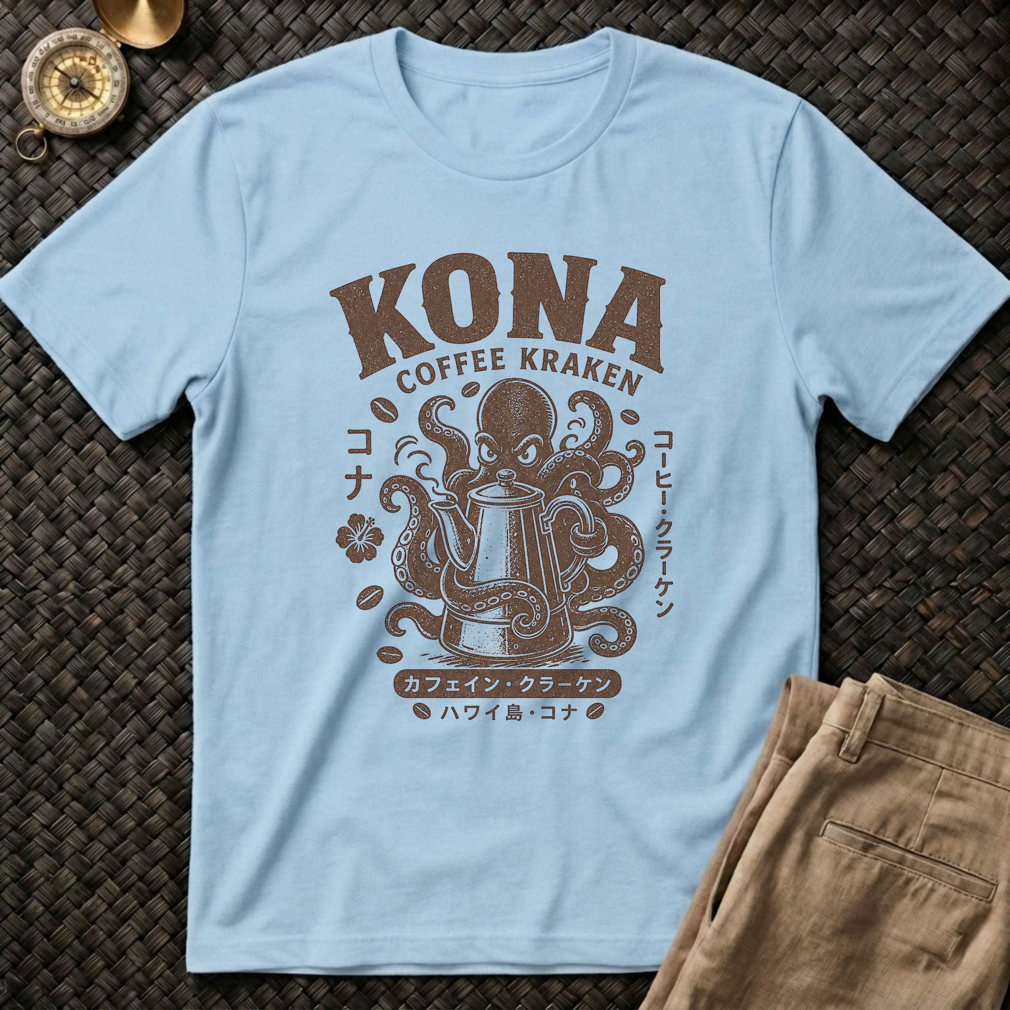 Kona Coffee Kraken T-Shirt