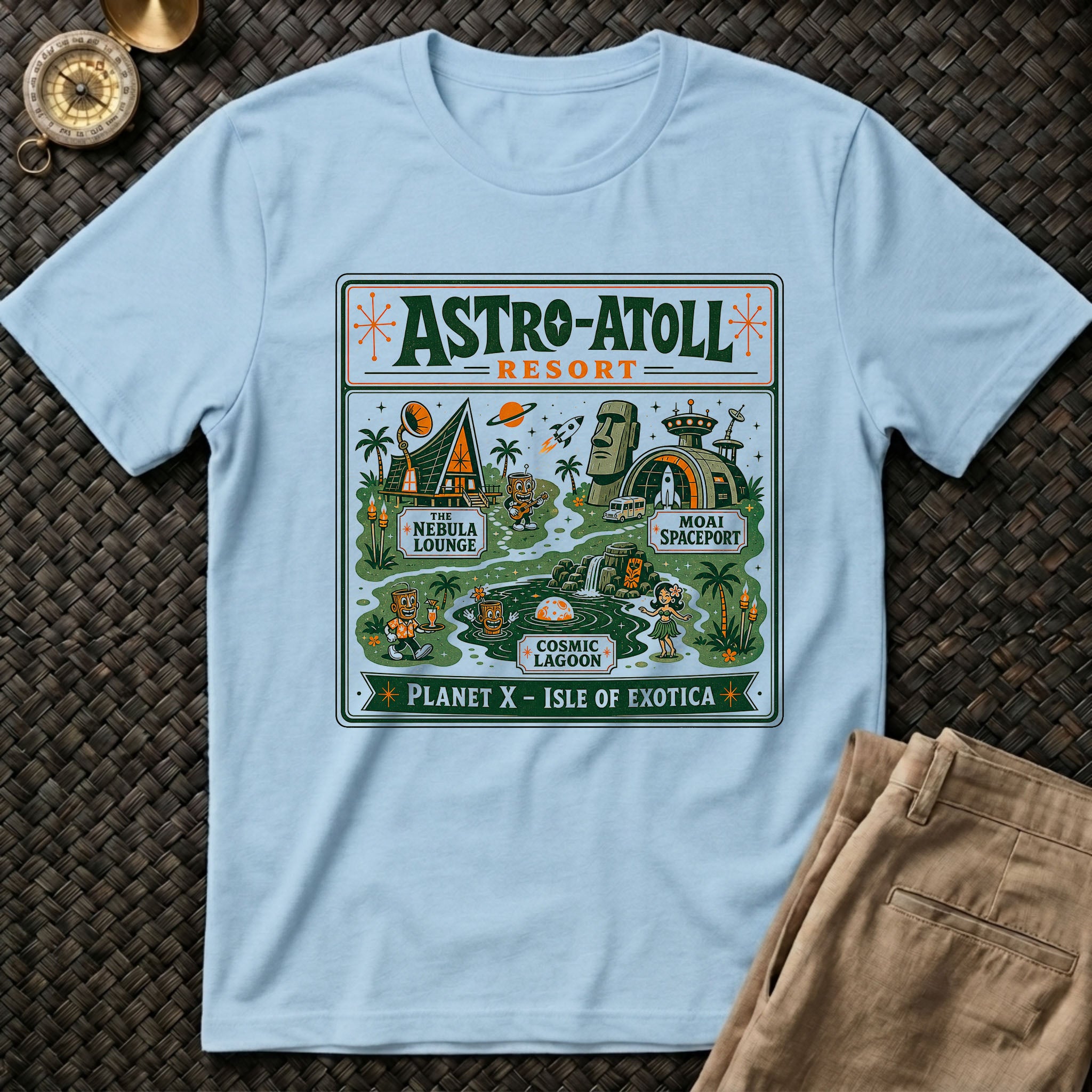 Astro Atoll Resort T-Shirt