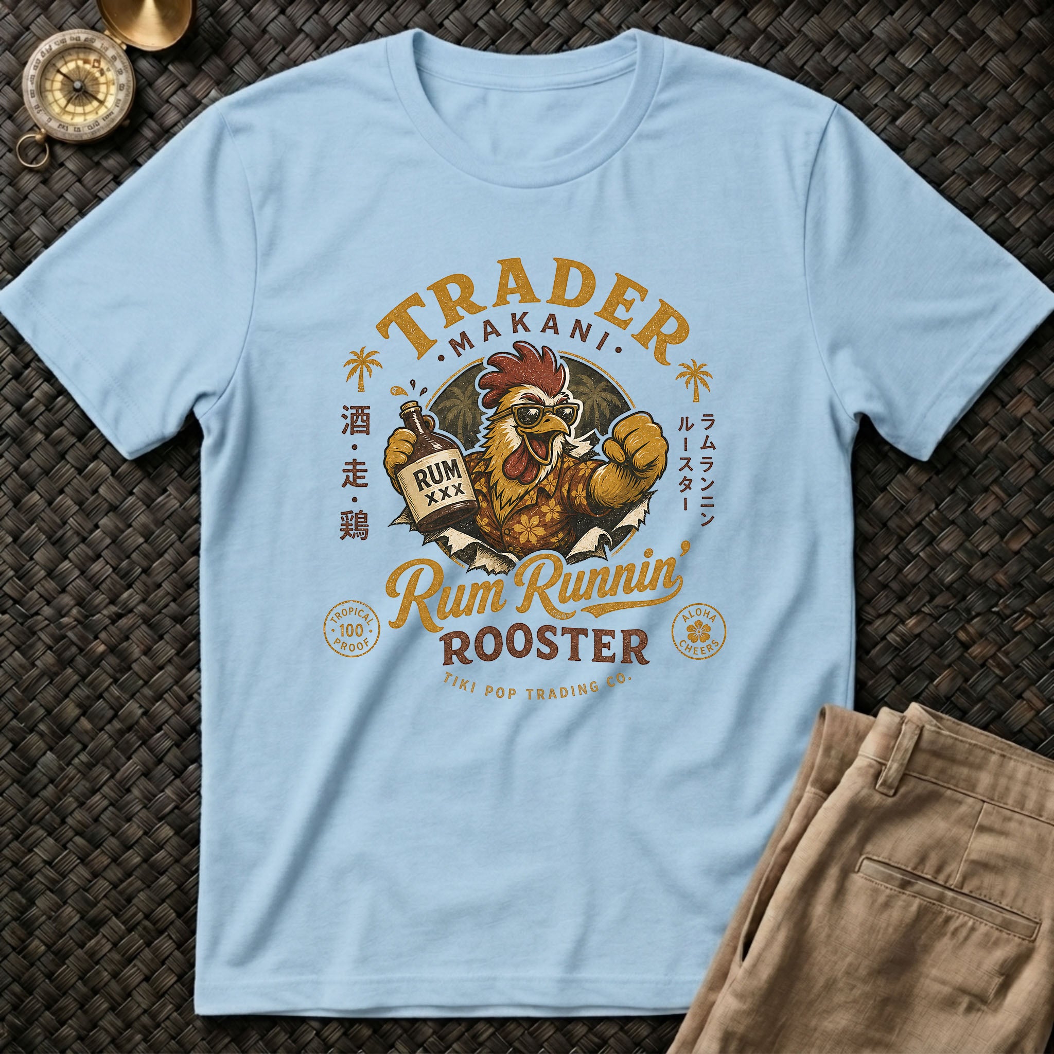 Rum Runnin' Rooster T-Shirt