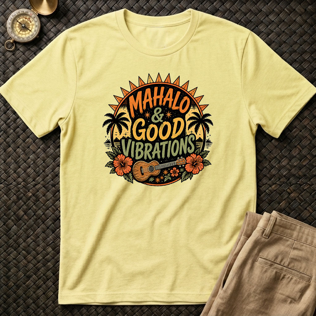 Mahalo Good Vibrations Tee
