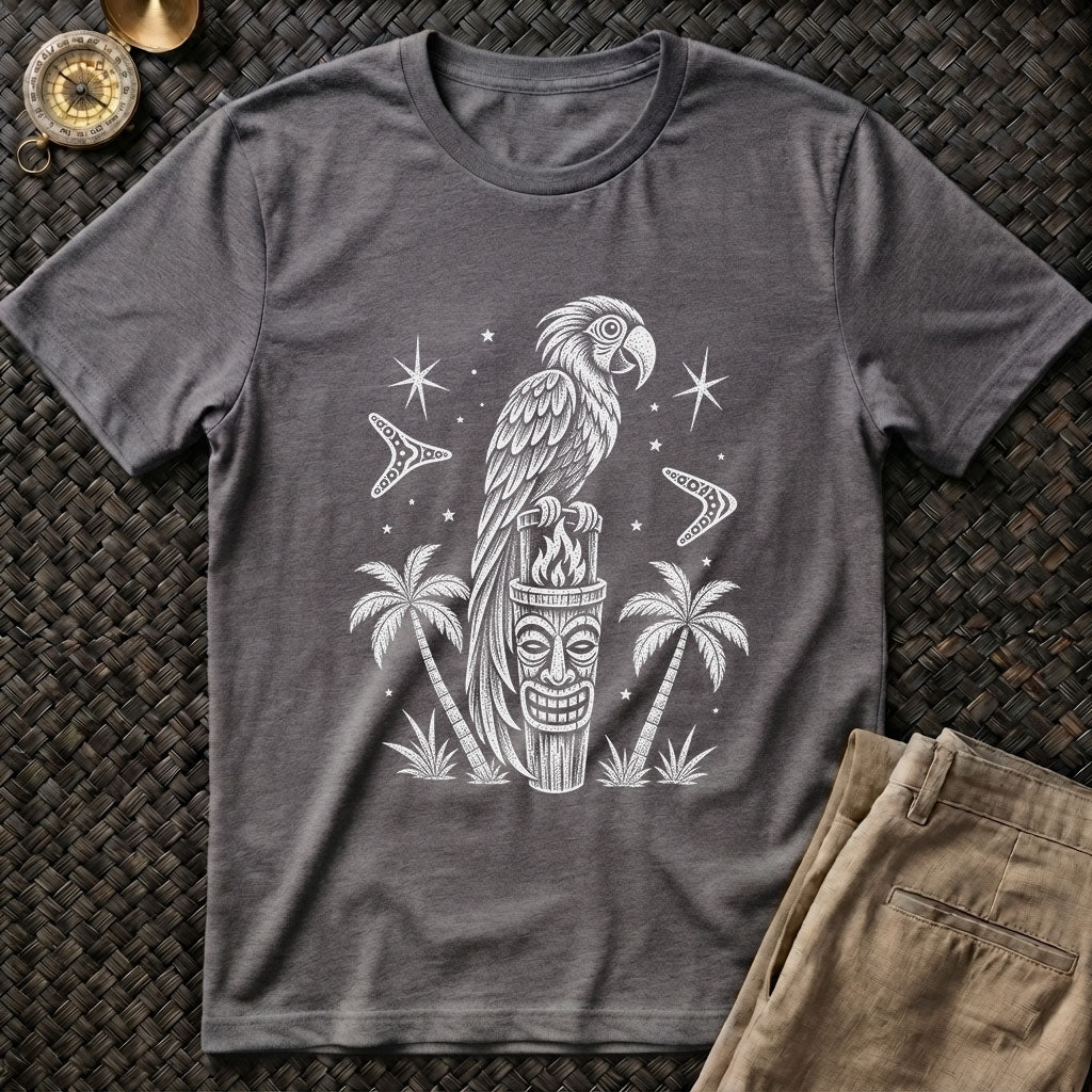 Tiki Parrot T-Shirt