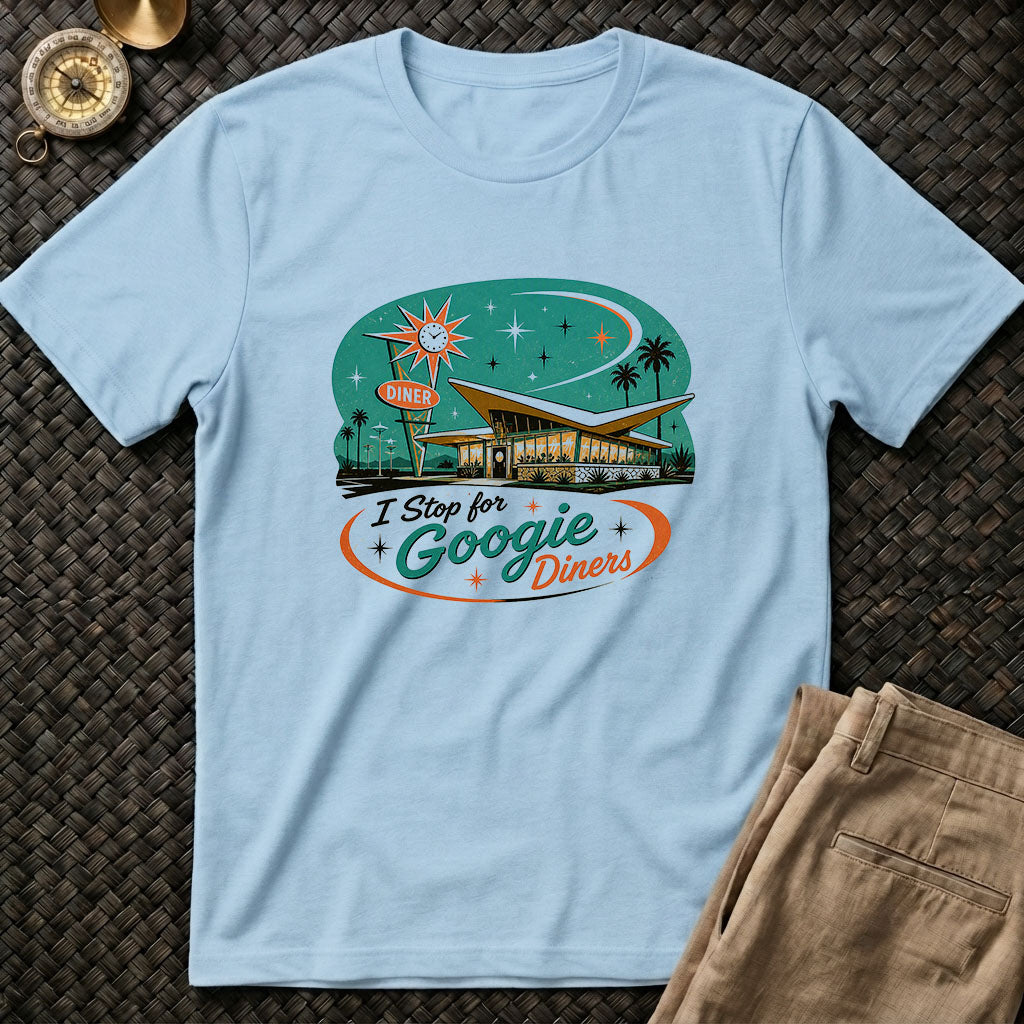 I Stop For Googie Diners Tee