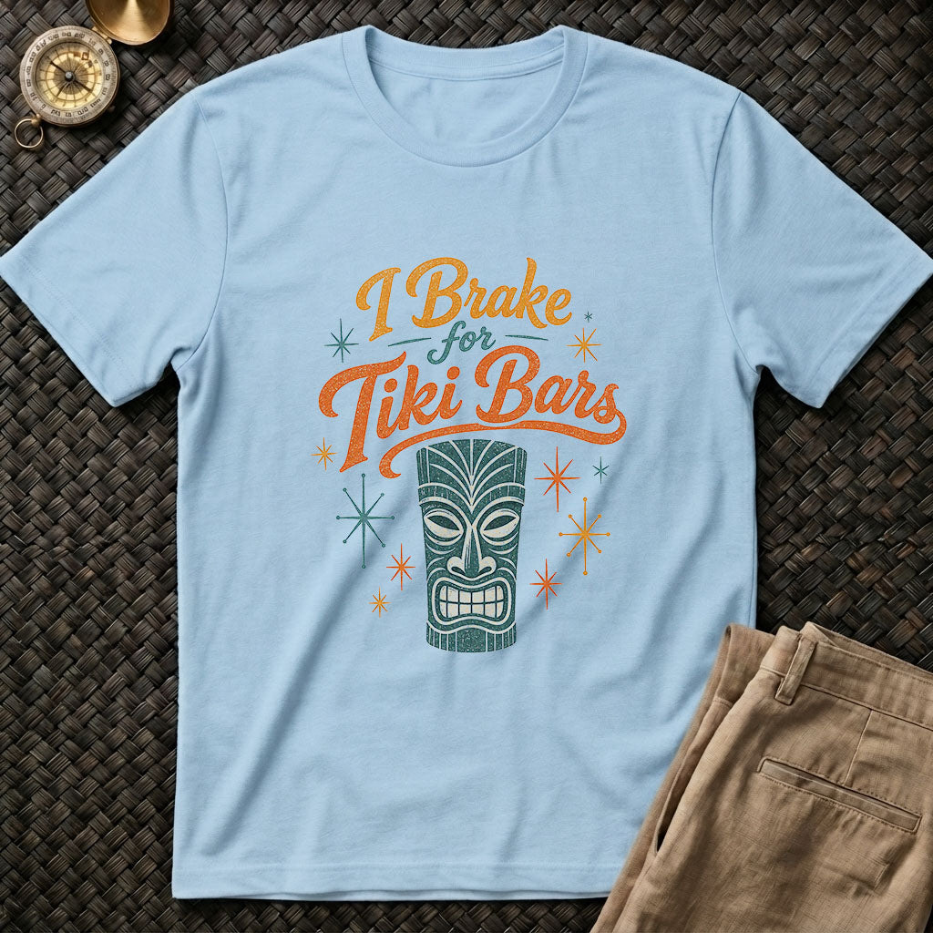 I Brake For Tiki Bars Tee