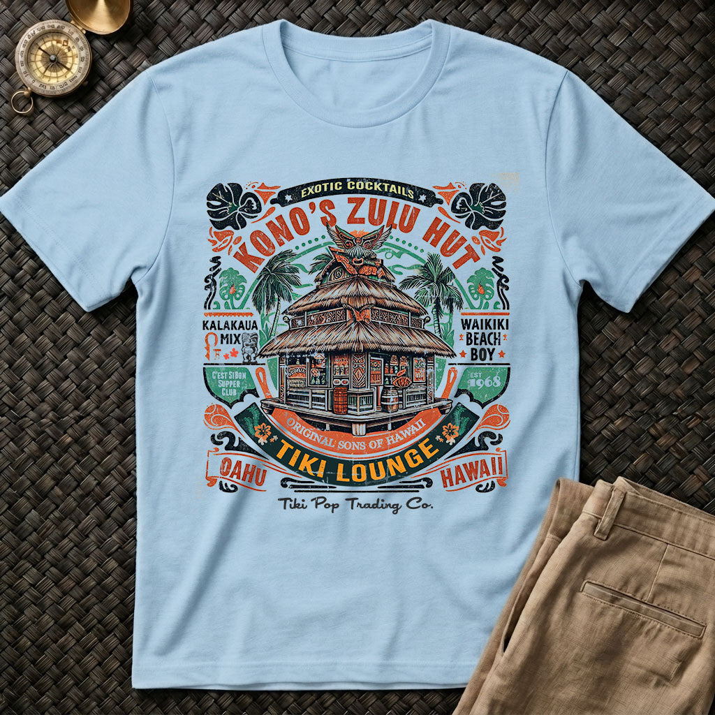 Kona's Zulu Hut T-Shirt