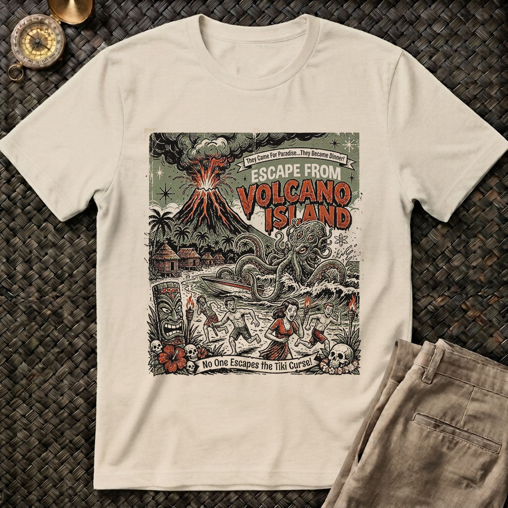 Escape Volcano Island Tee