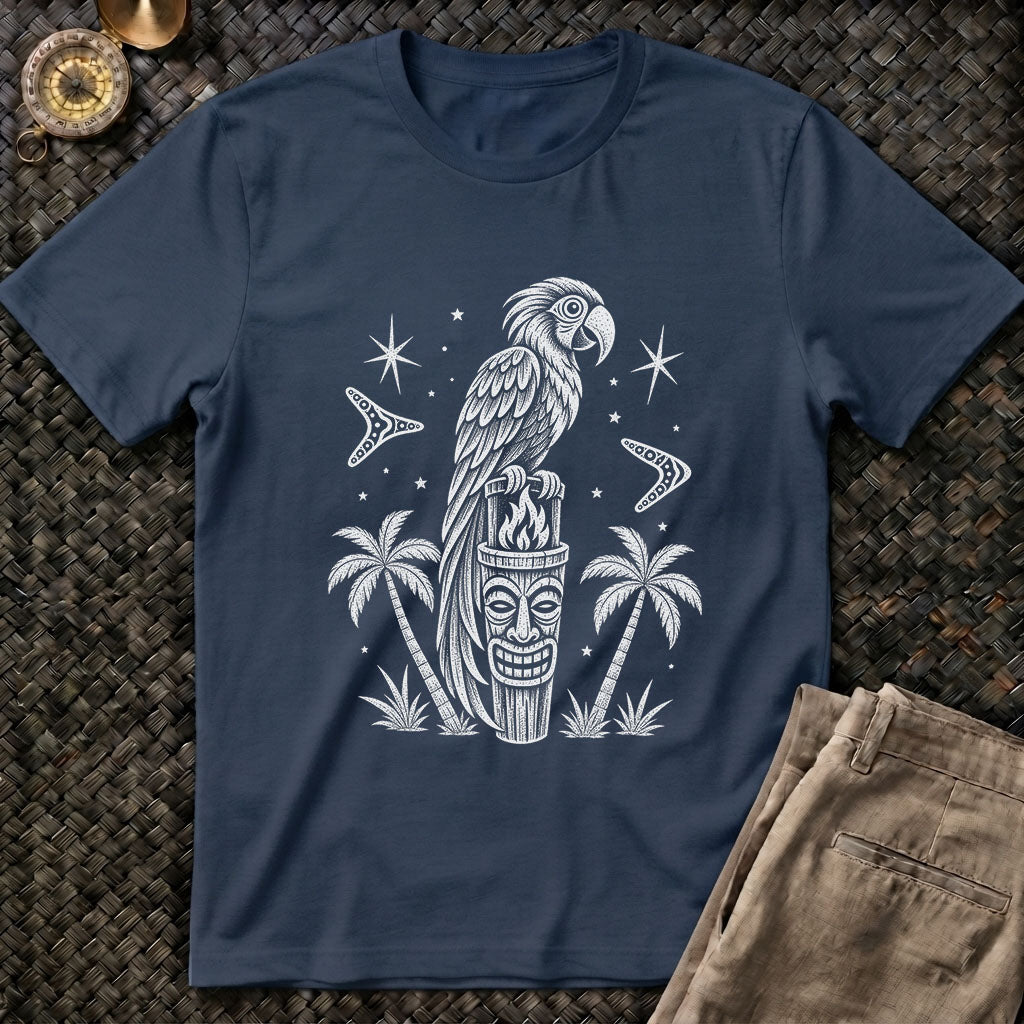 Tiki Parrot T-Shirt
