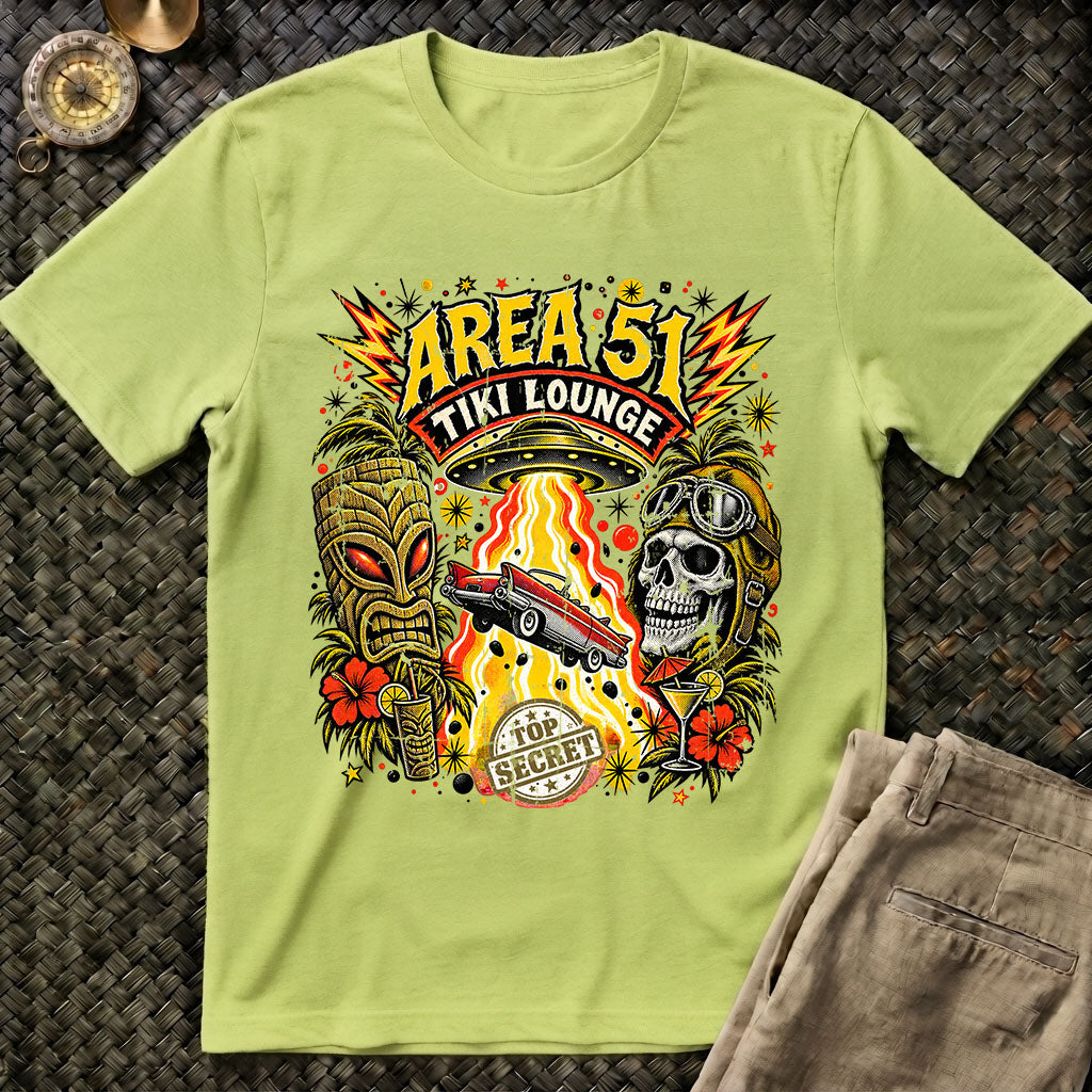 Area 51 Tiki Lounge Tee