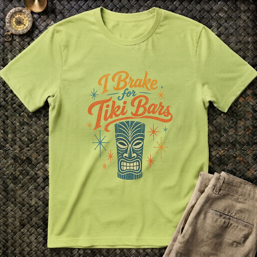 I Brake For Tiki Bars Tee