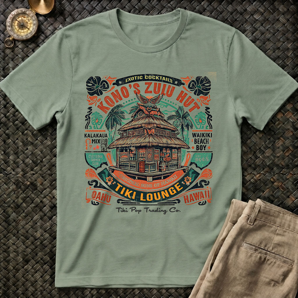 Kona's Zulu Hut T-Shirt