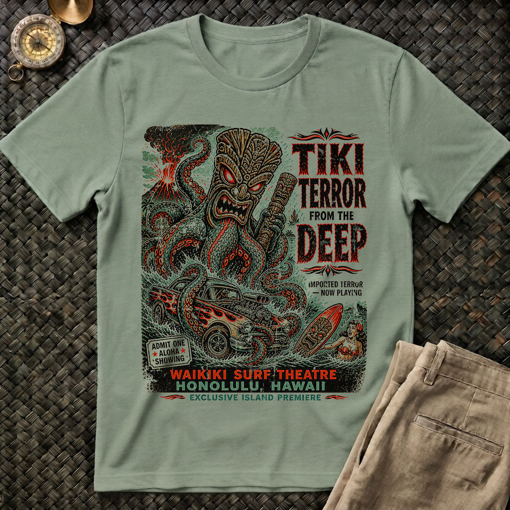 Tiki Terror From the Deep Tee