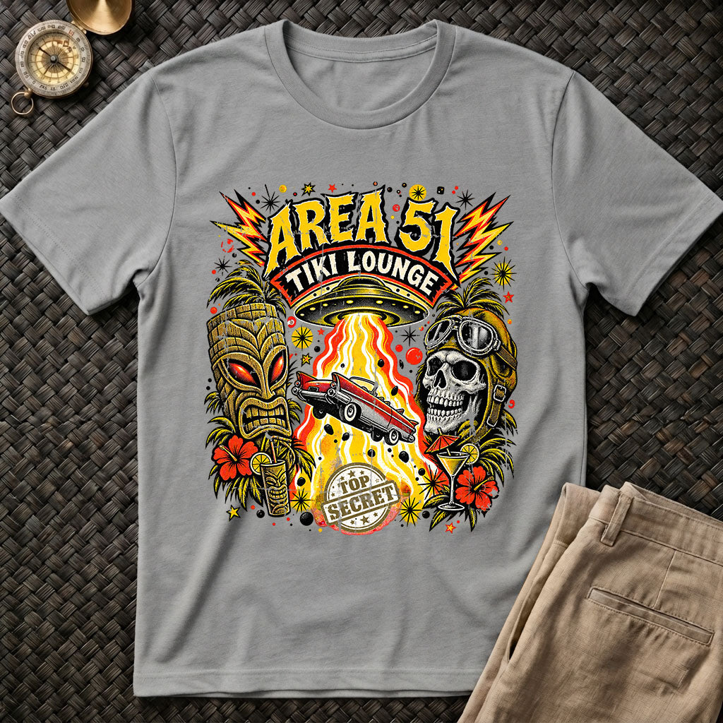 Area 51 Tiki Lounge Tee