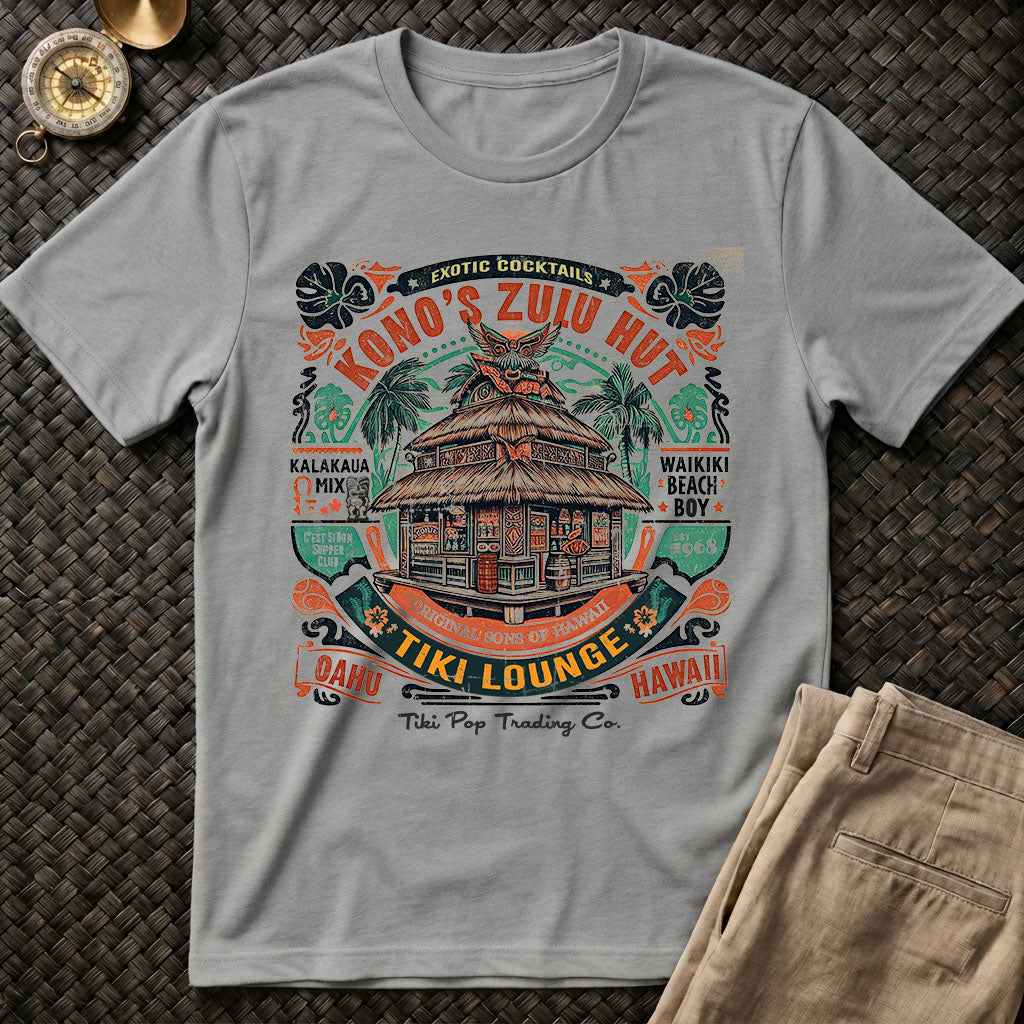 Kona's Zulu Hut T-Shirt