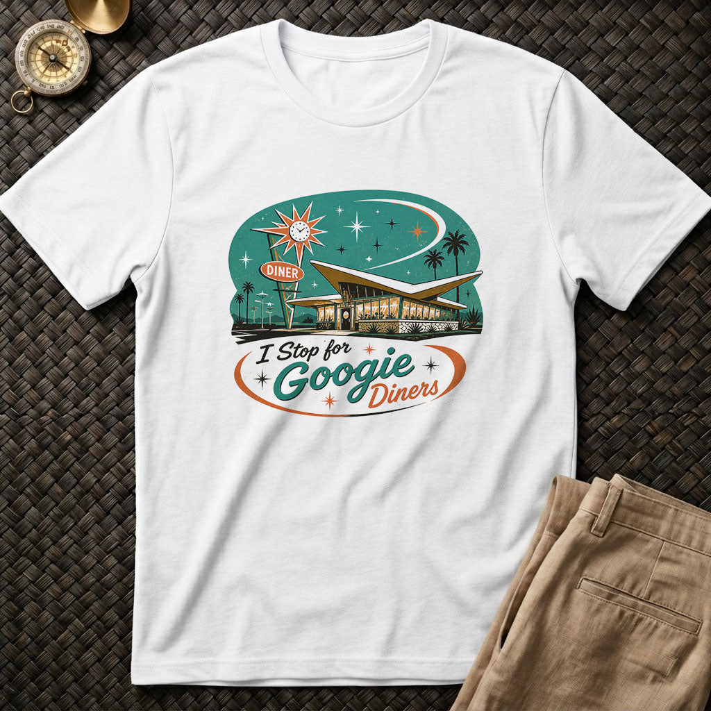 I Stop For Googie Diners Tee