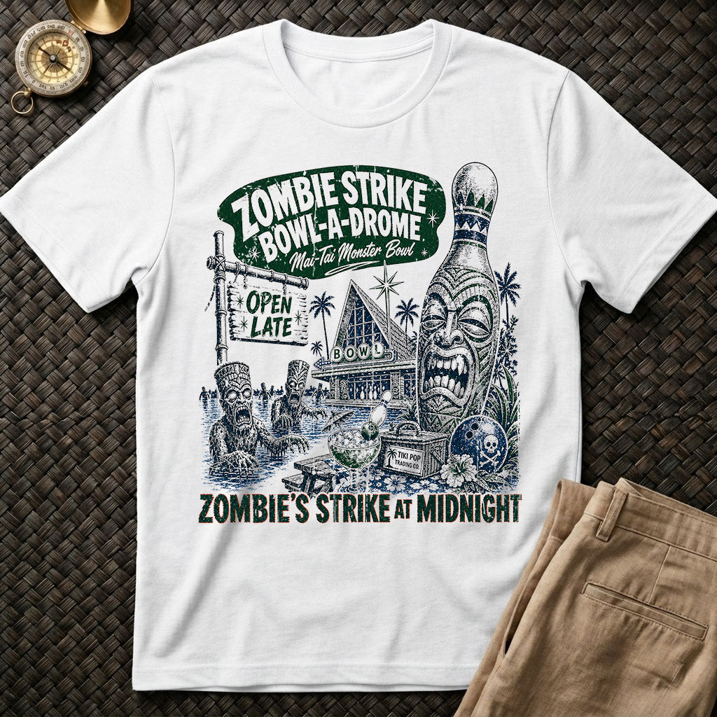 Zombie Bowl-a-Drome T-Shirt