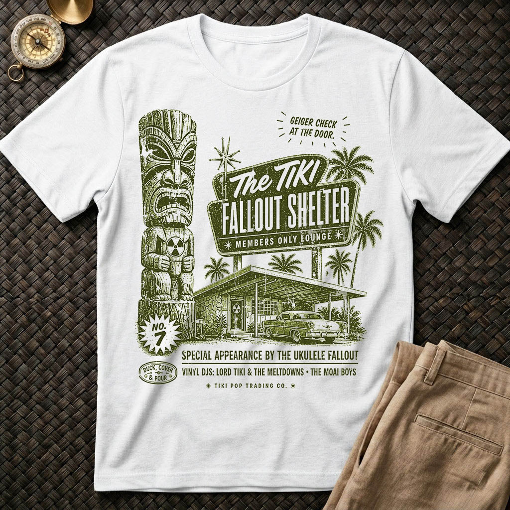 Tiki Fallout Shelter T-Shirt