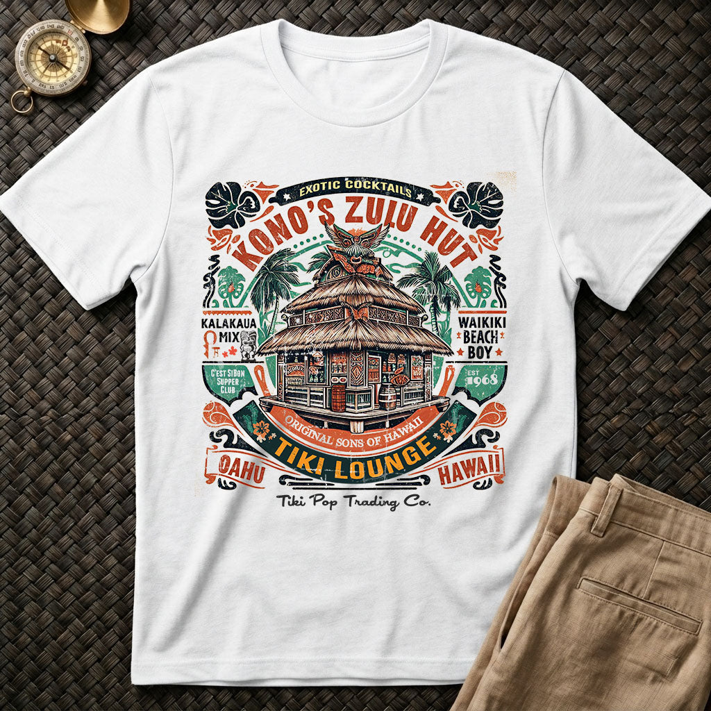 Kona's Zulu Hut T-Shirt